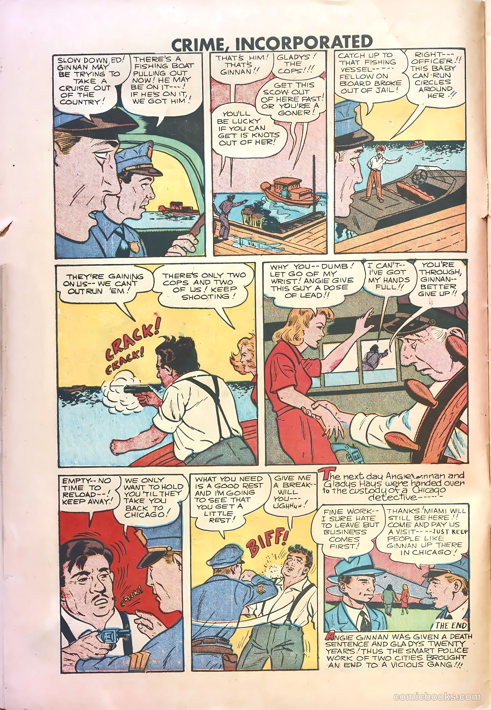 Crime Incorporated #2 (1950) — page 10 of 36
