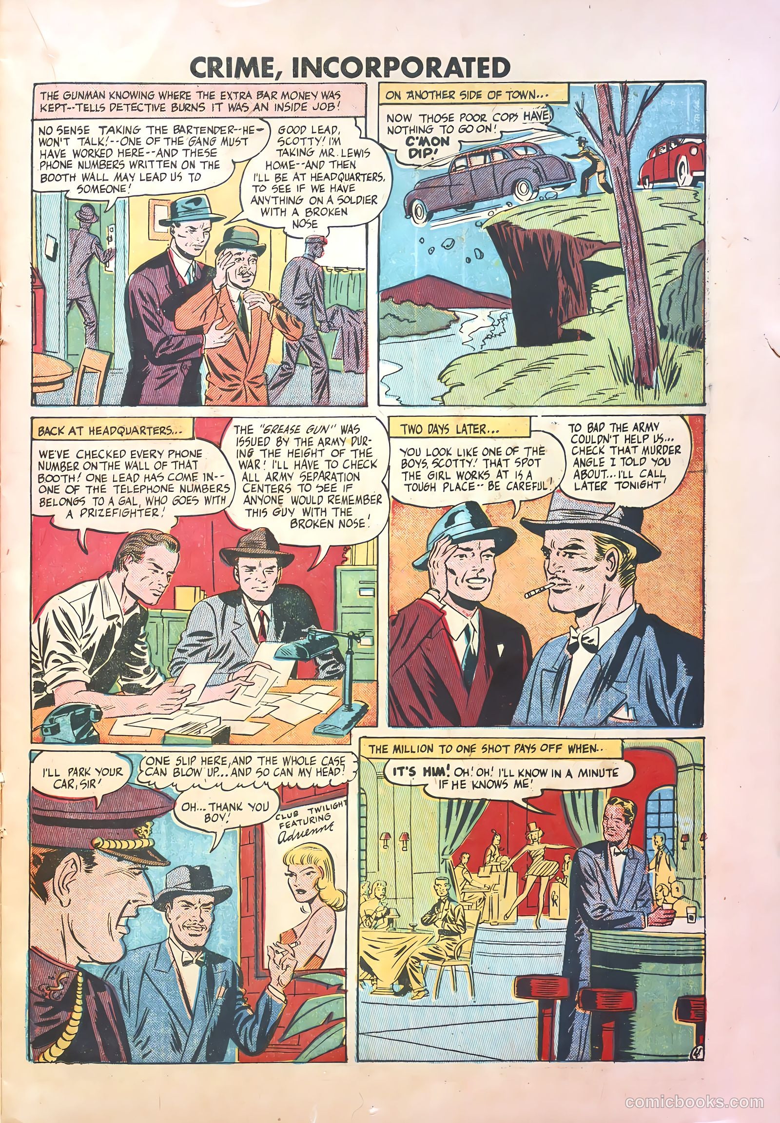 Crime Incorporated #2 (1950) — page 15 of 36