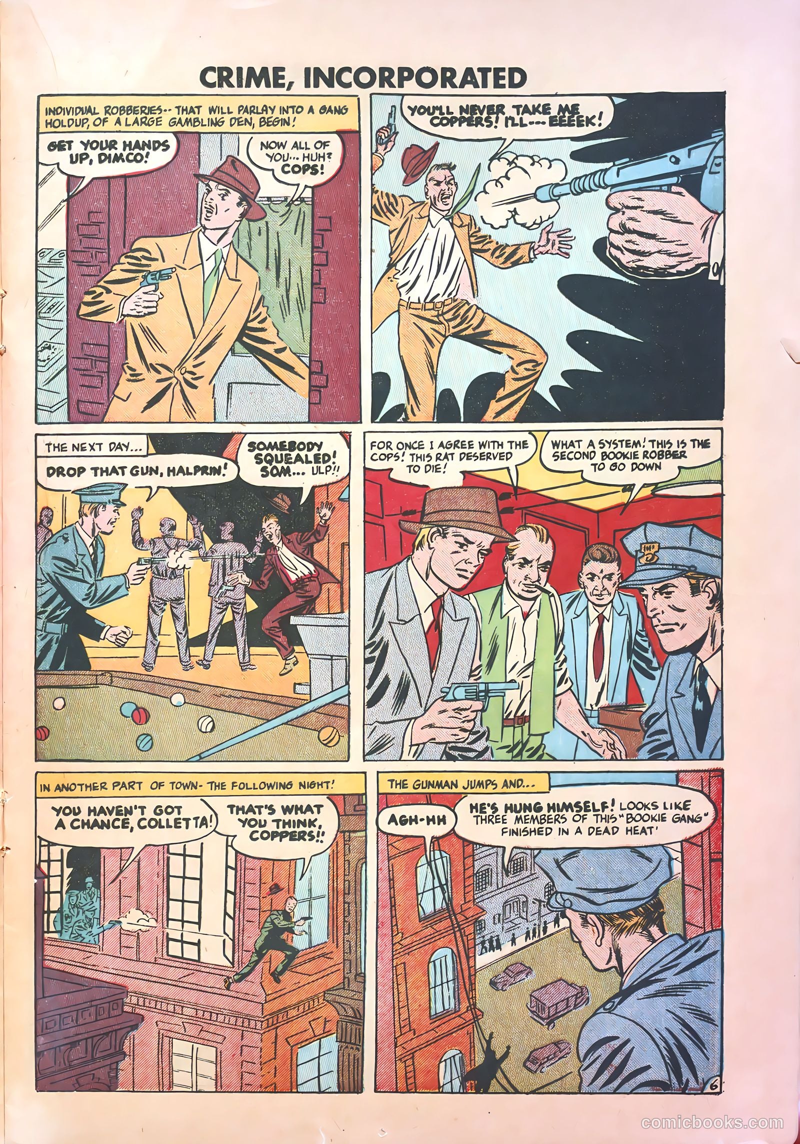 Crime Incorporated #2 (1950) — page 17 of 36