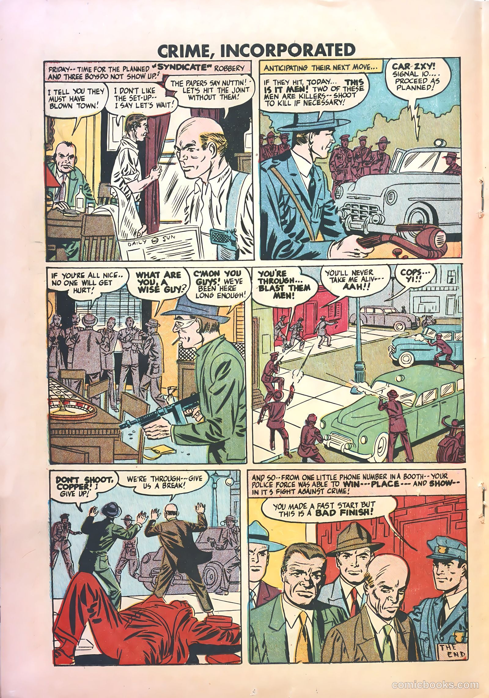 Crime Incorporated #2 (1950) — page 18 of 36