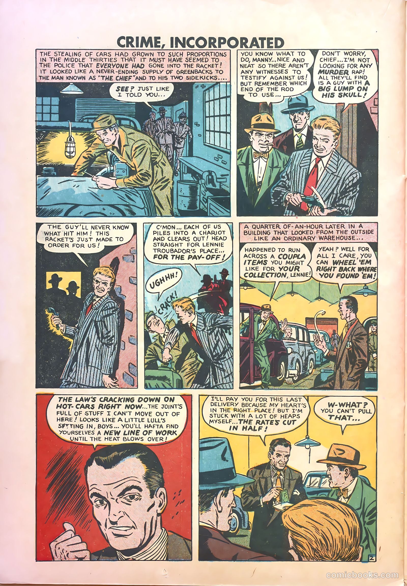 Crime Incorporated #2 (1950) — page 24 of 36