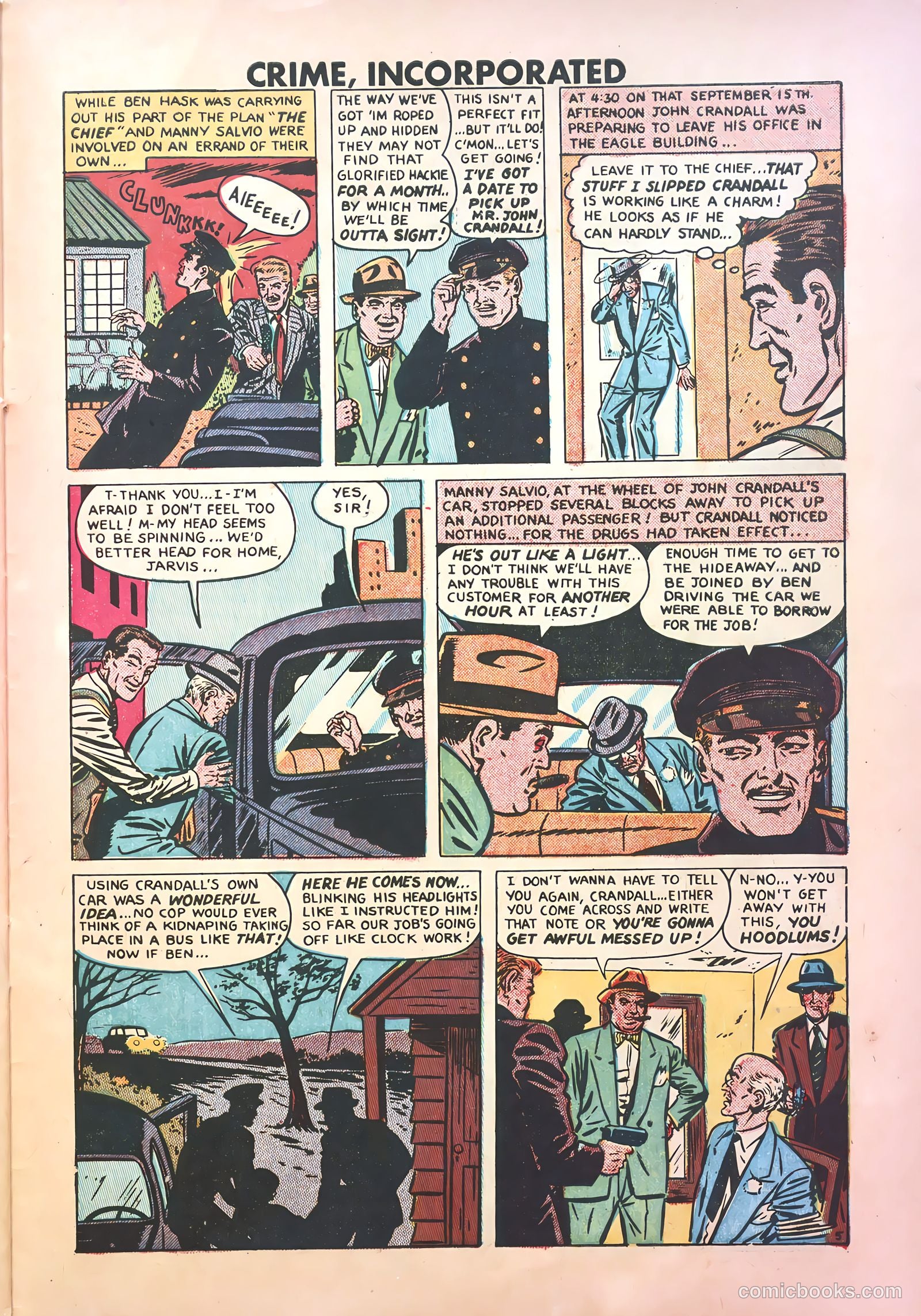 Crime Incorporated #2 (1950) — page 27 of 36