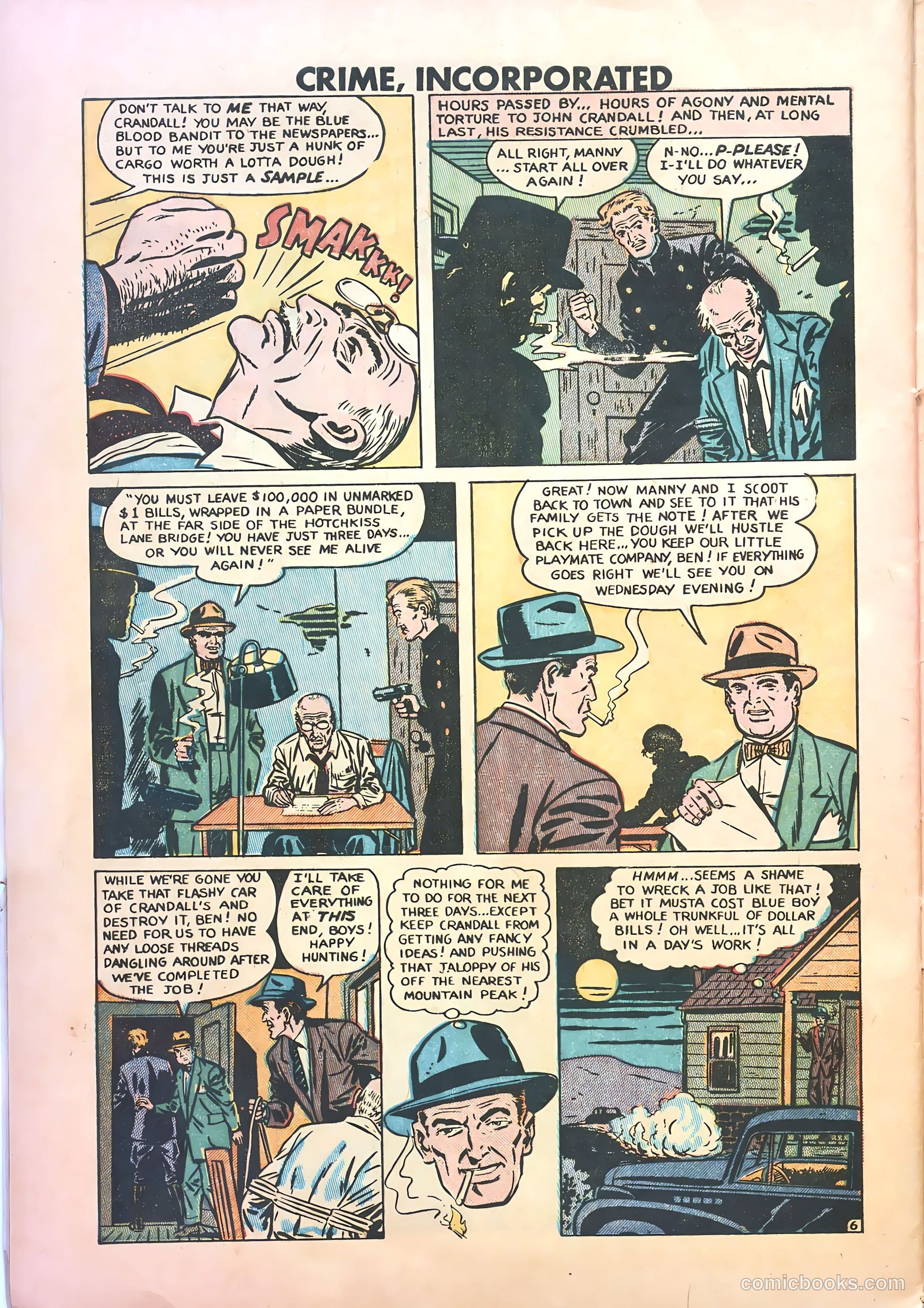 Crime Incorporated #2 (1950) — page 28 of 36