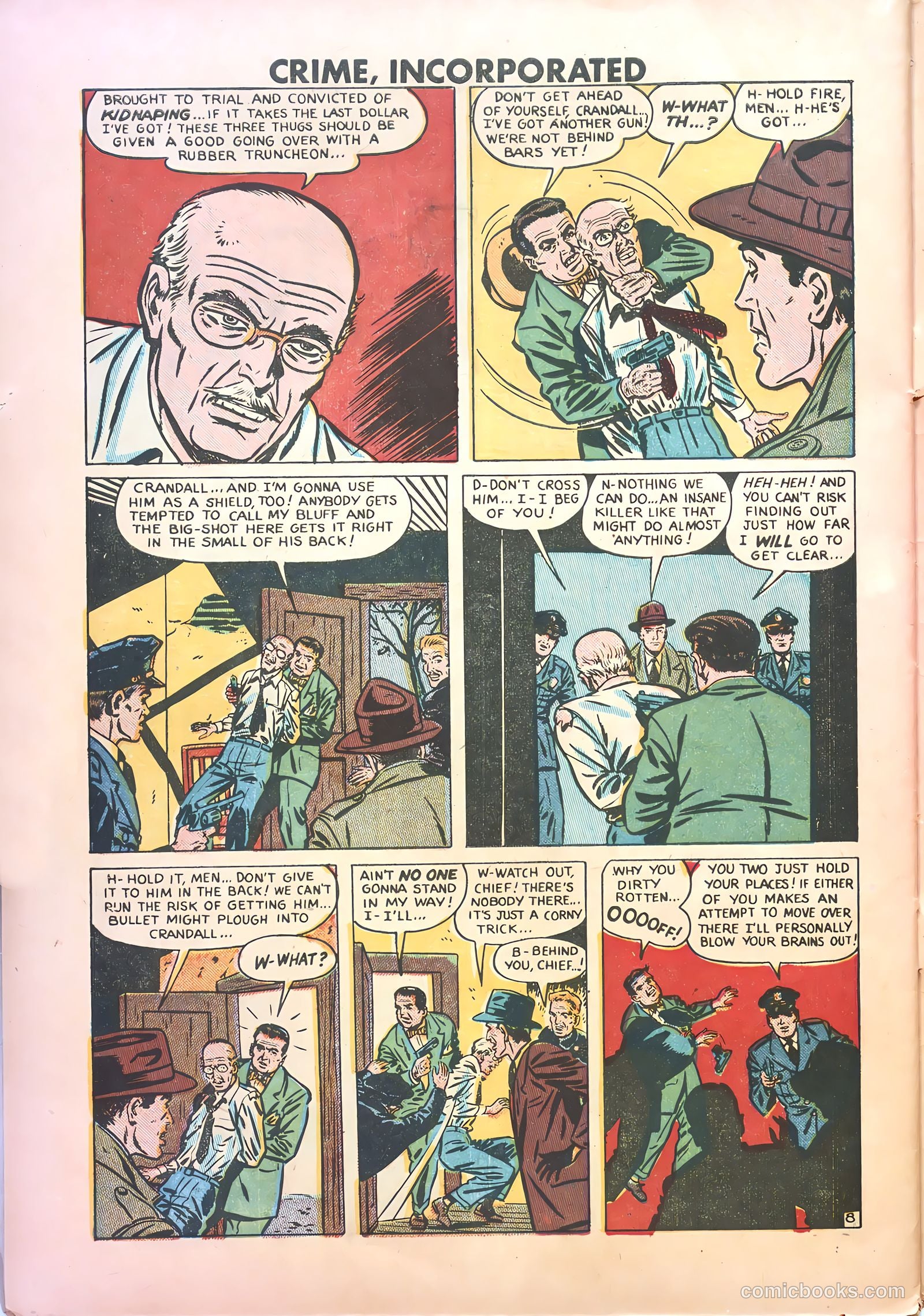 Crime Incorporated #2 (1950) — page 30 of 36