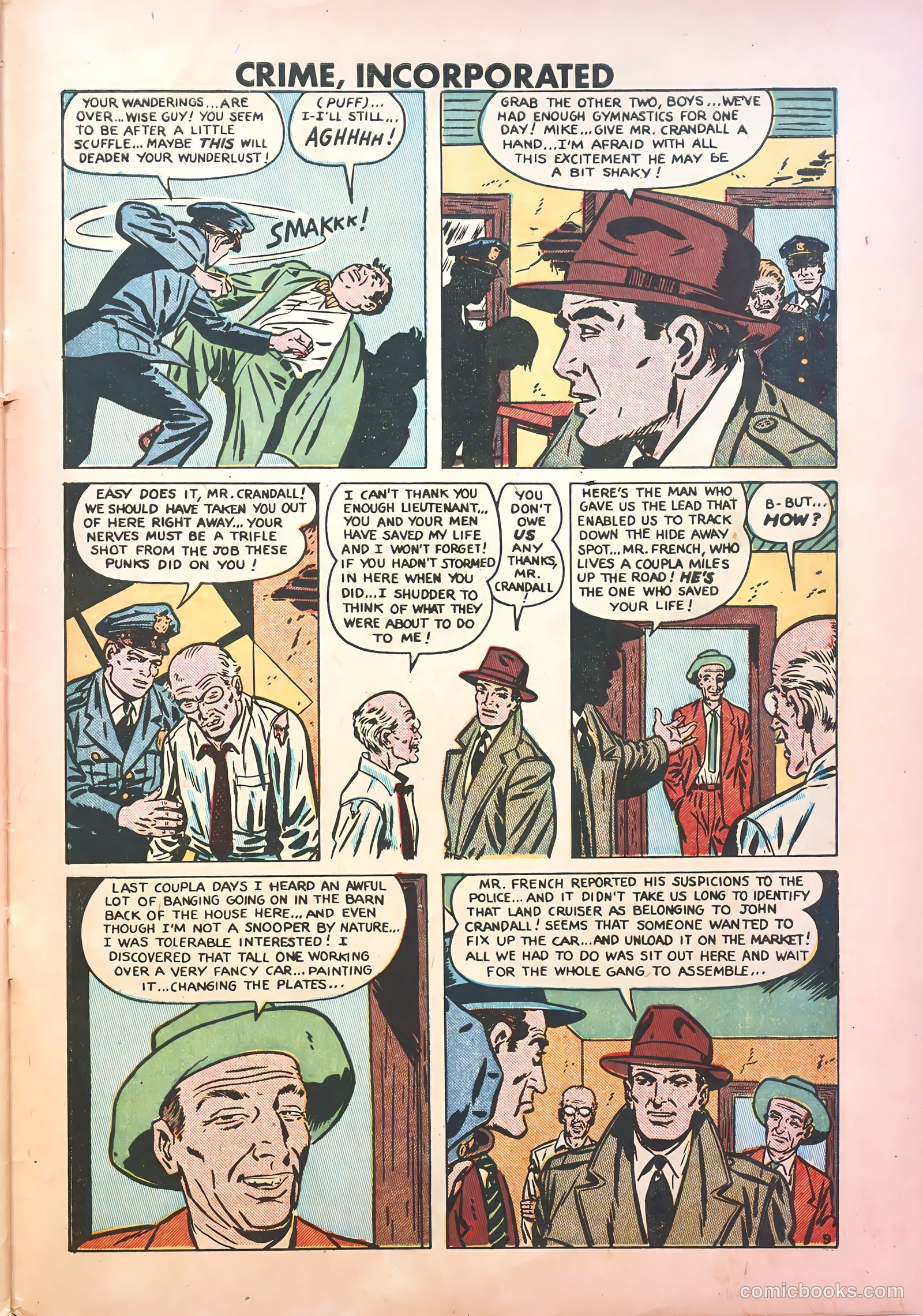 Crime Incorporated #2 (1950) — page 31 of 36
