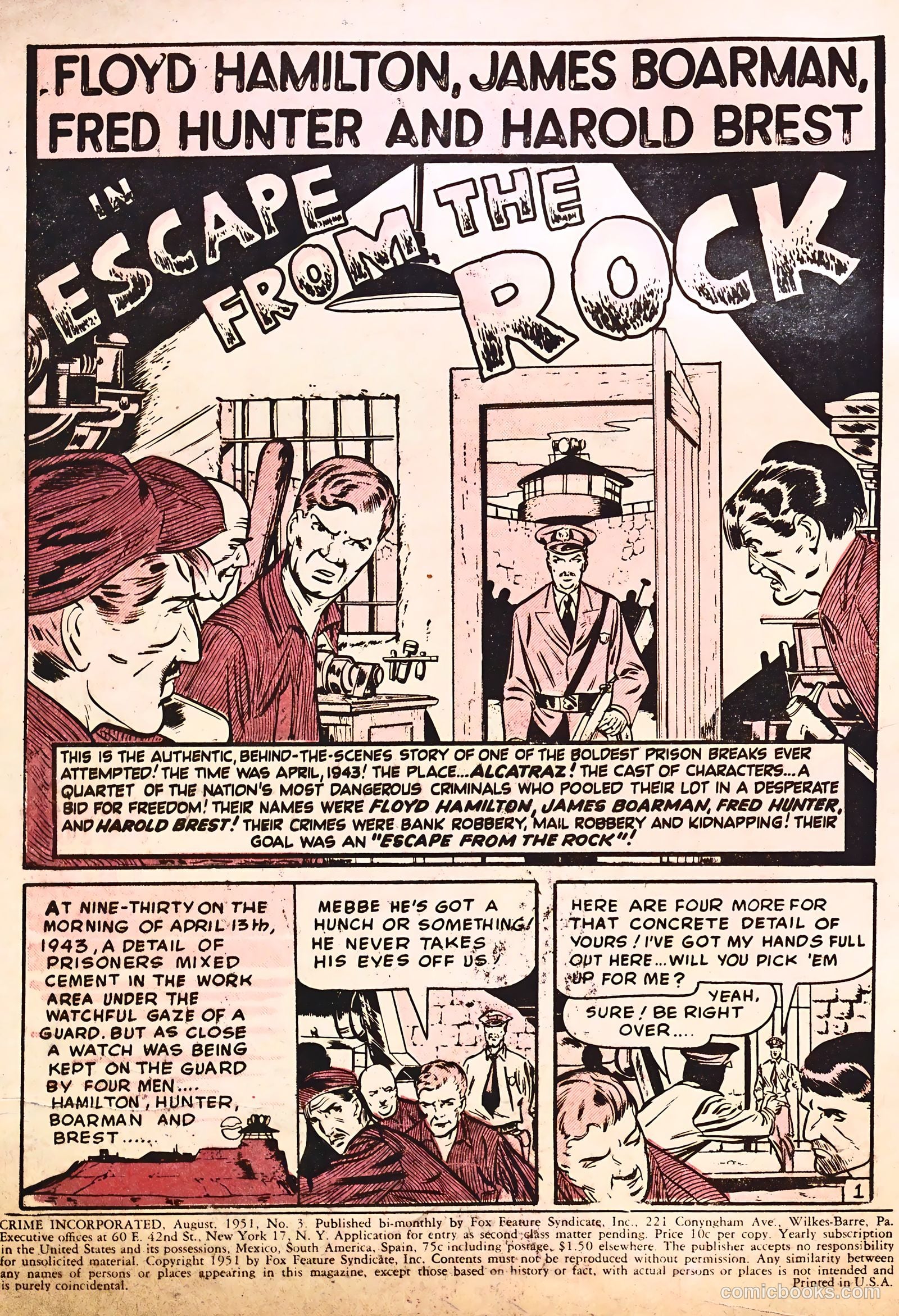 Crime Incorporated #3 (1951) — page 2 of 36