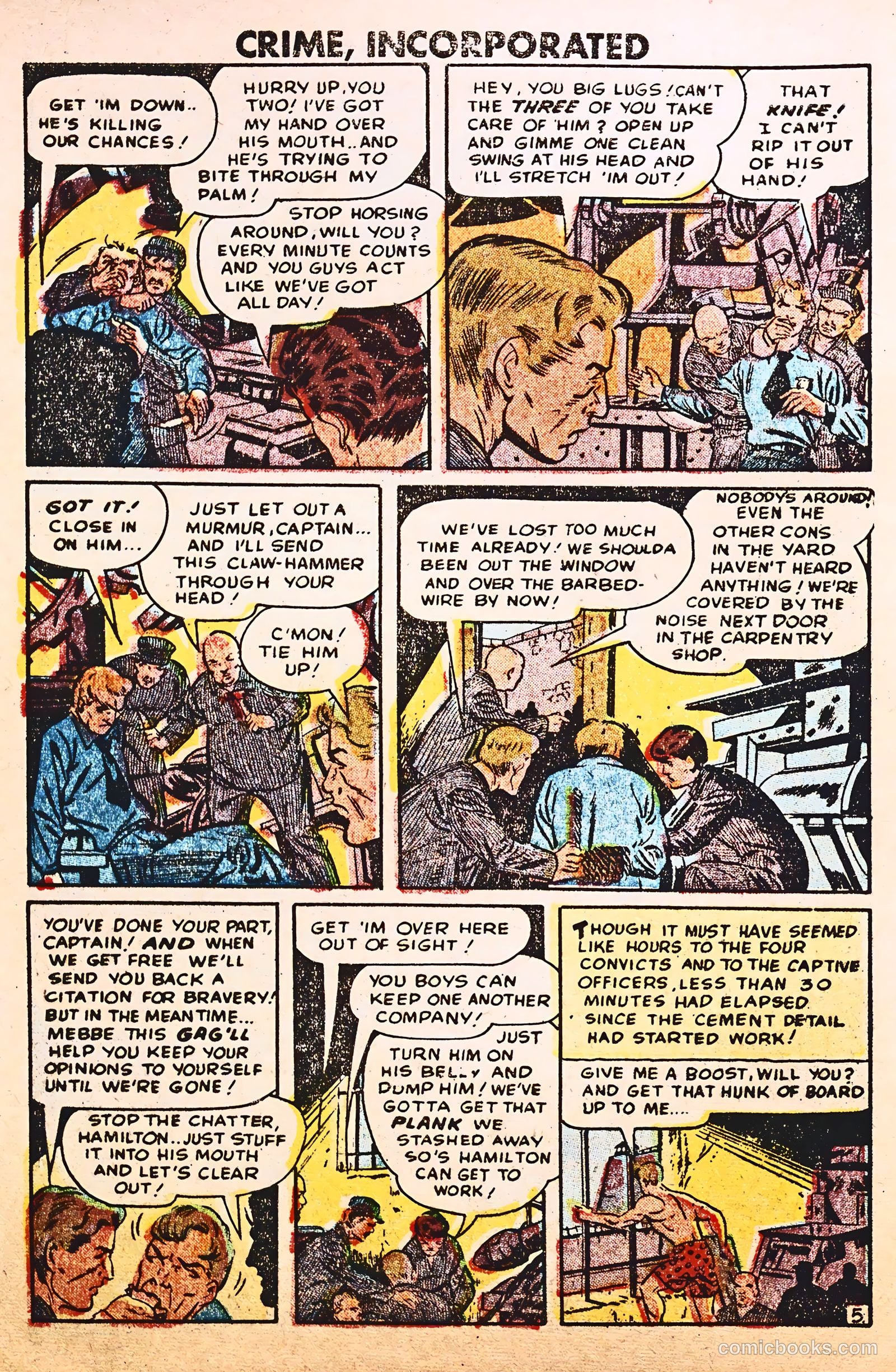 Crime Incorporated #3 (1951) — page 6 of 36