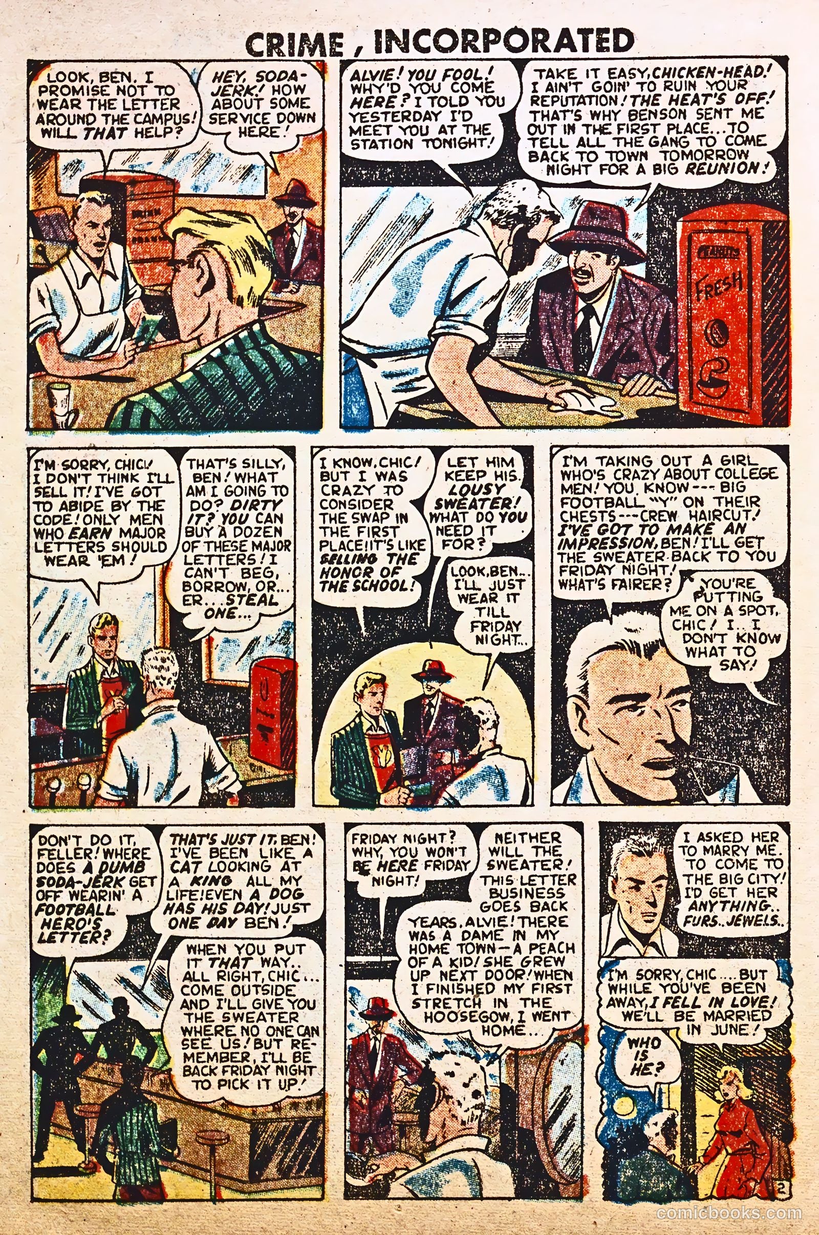 Crime Incorporated #3 (1951) — page 14 of 36