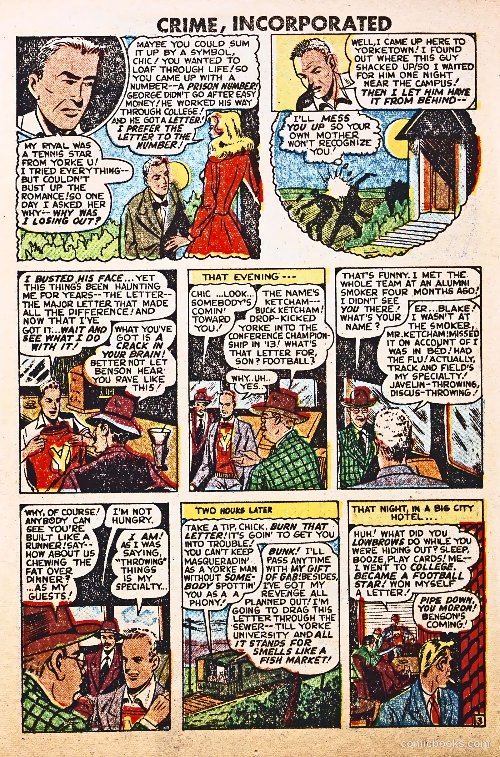 Crime Incorporated #3 (1951) — page 15 of 36
