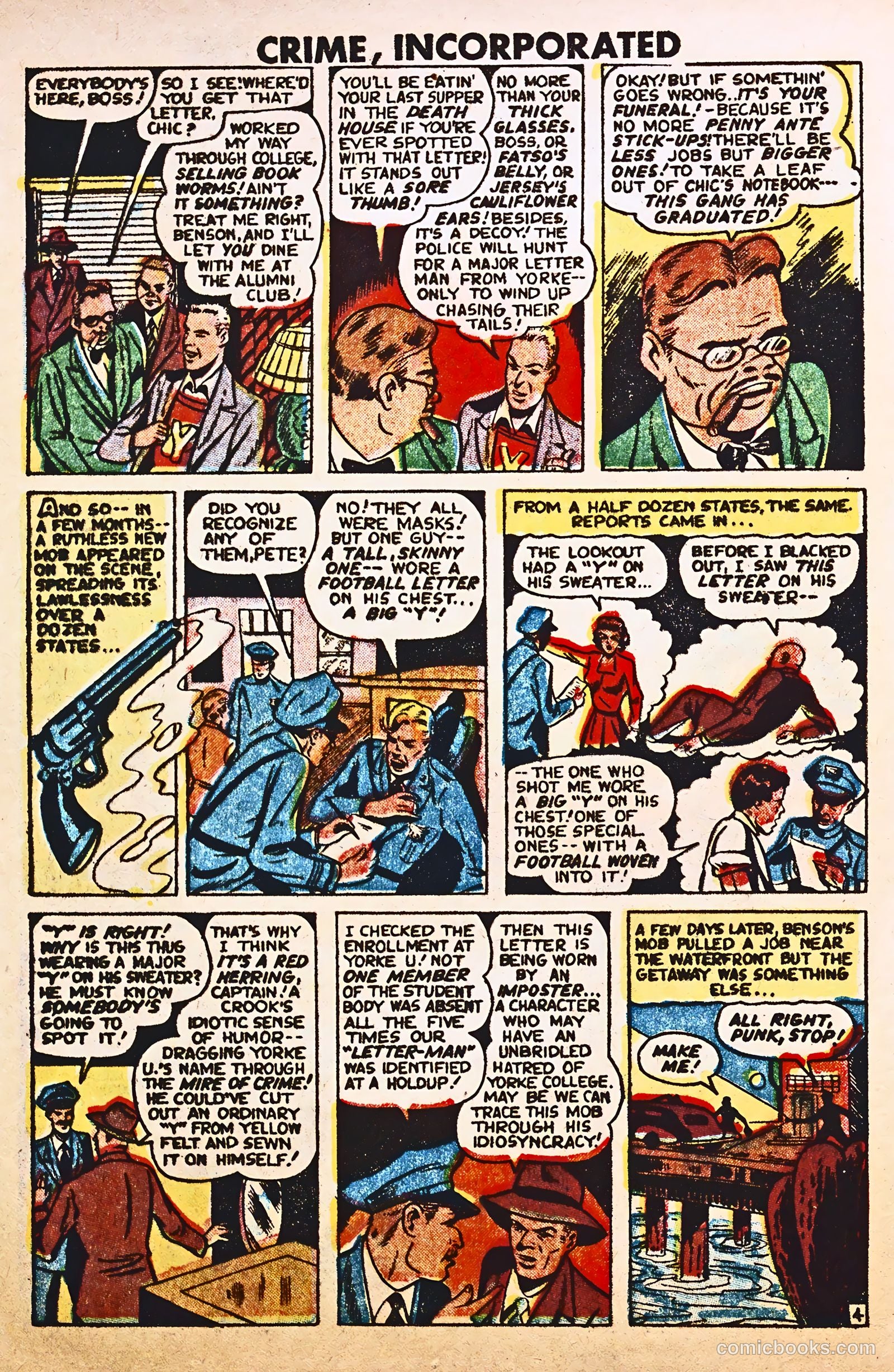 Crime Incorporated #3 (1951) — page 16 of 36