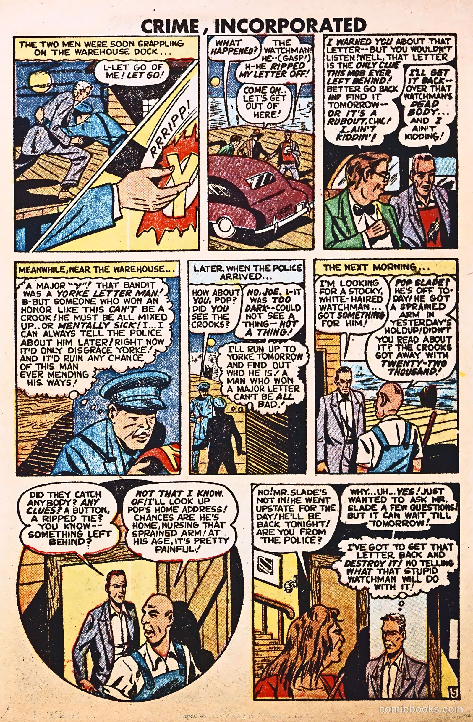 Crime Incorporated #3 (1951) — page 17 of 36