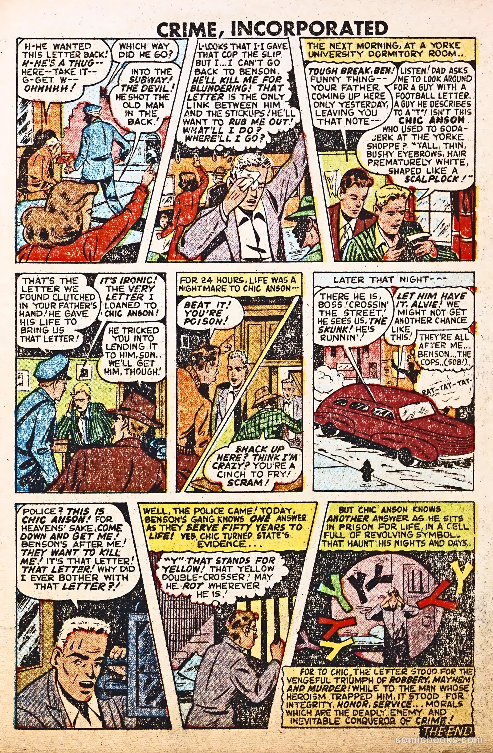 Crime Incorporated #3 (1951) — page 19 of 36