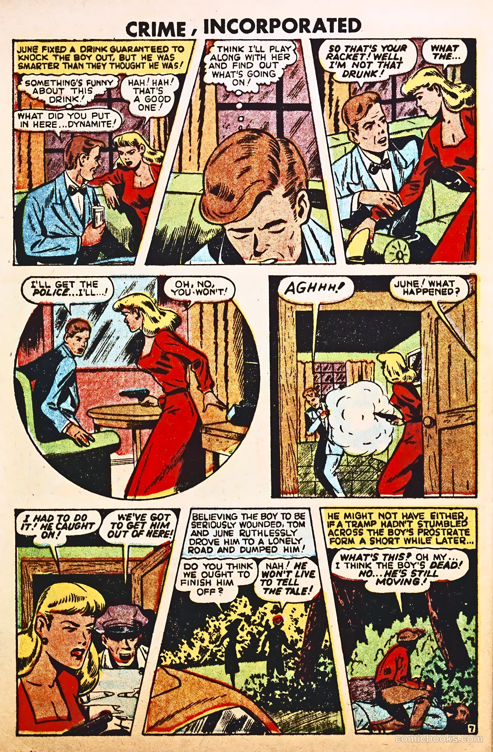 Crime Incorporated #3 (1951) — page 28 of 36