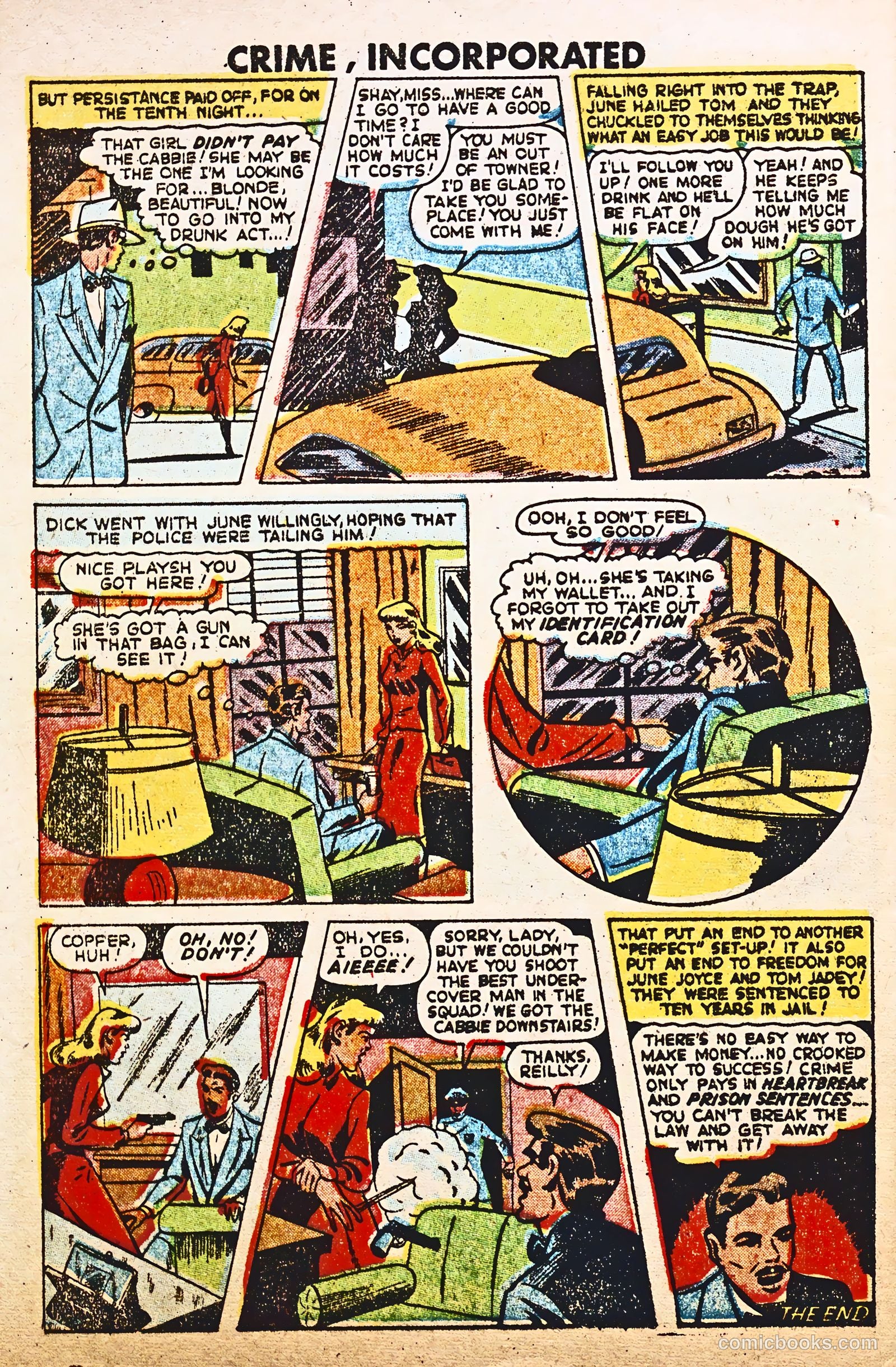 Crime Incorporated #3 (1951) — page 30 of 36