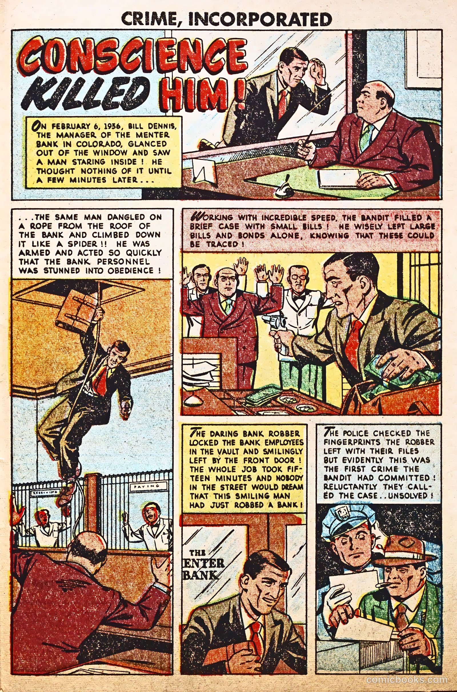 Crime Incorporated #3 (1951) — page 31 of 36