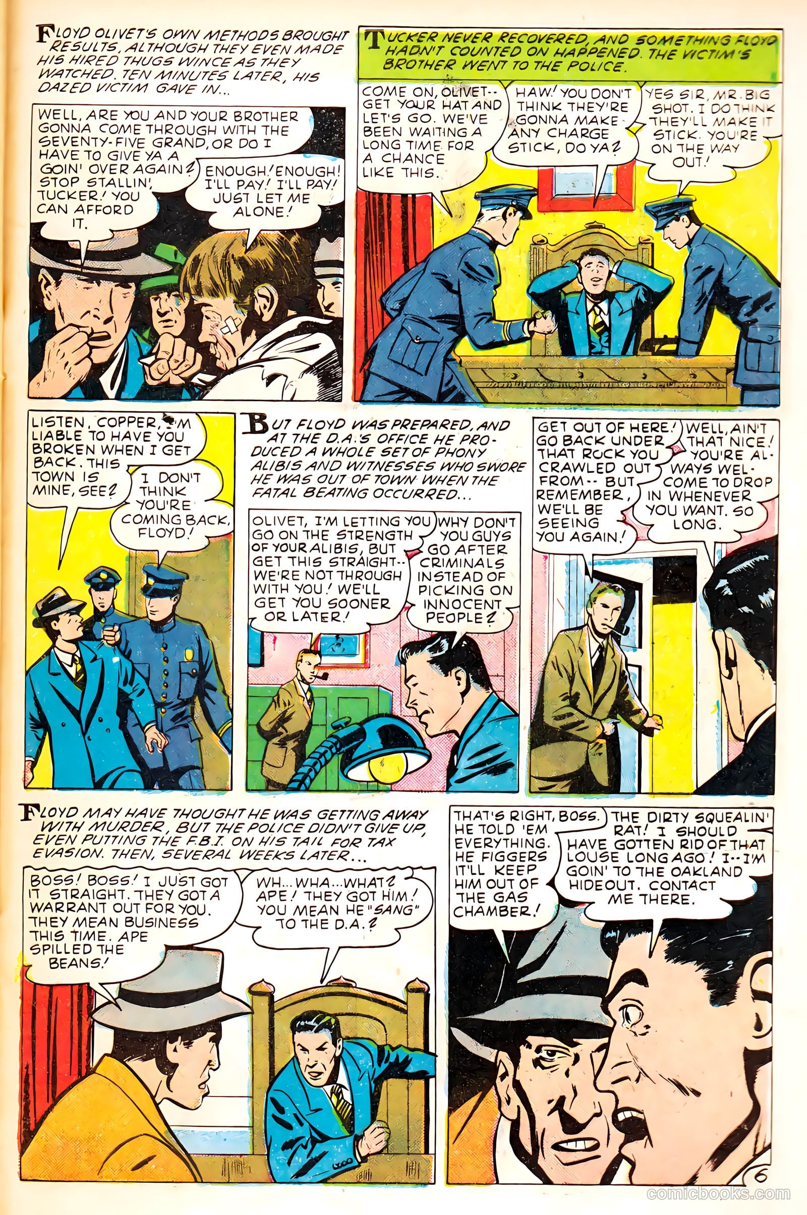 Crime Must Pay the Penalty #14 (1950) — page 33 of 36