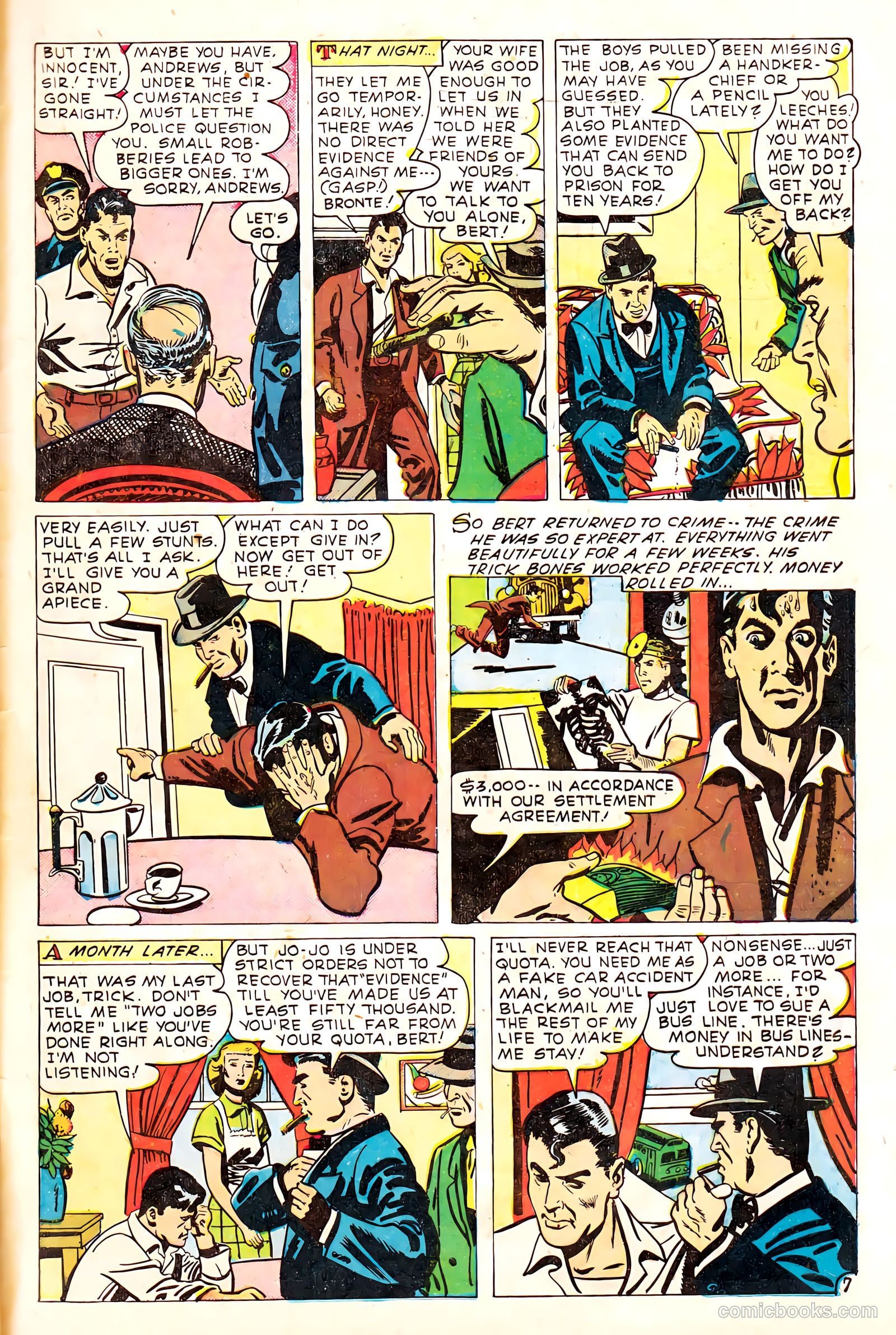 Crime Must Pay the Penalty #15 (1950) — page 33 of 36