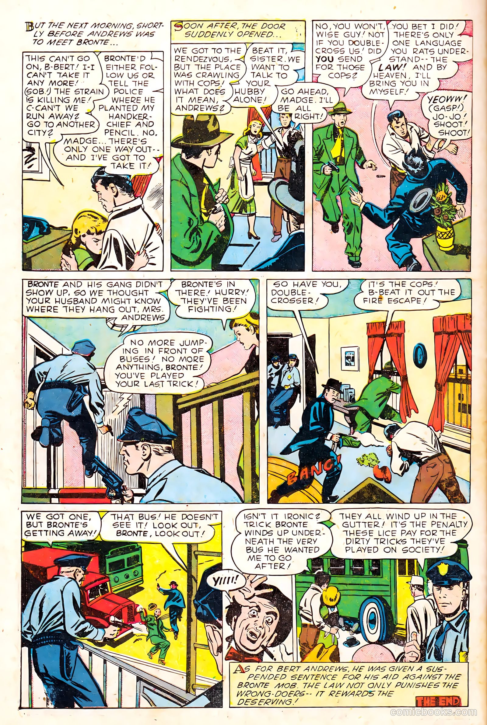 Crime Must Pay the Penalty #15 (1950) — page 34 of 36