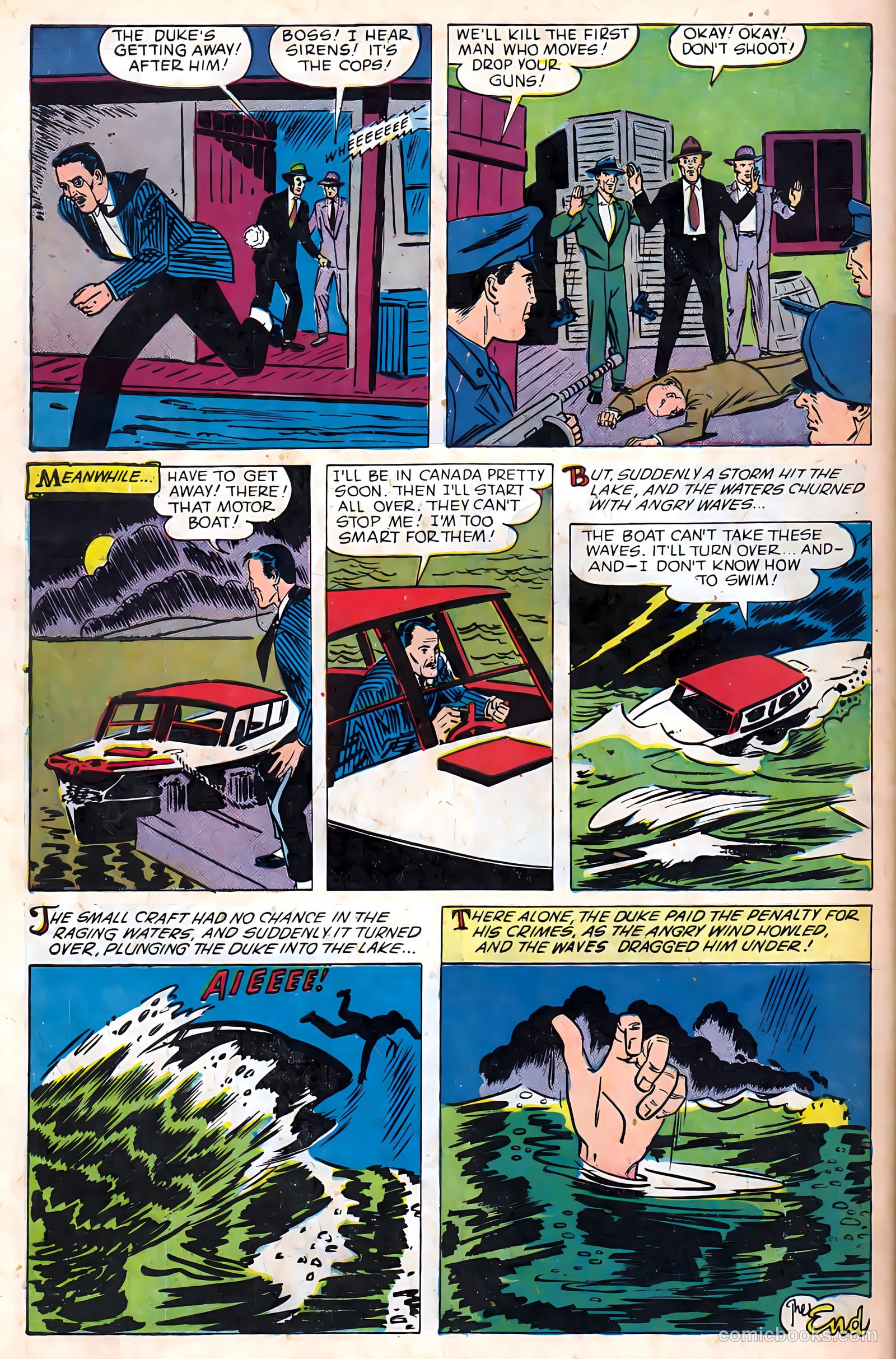 Crime Must Pay the Penalty #16 (1950) — page 34 of 36