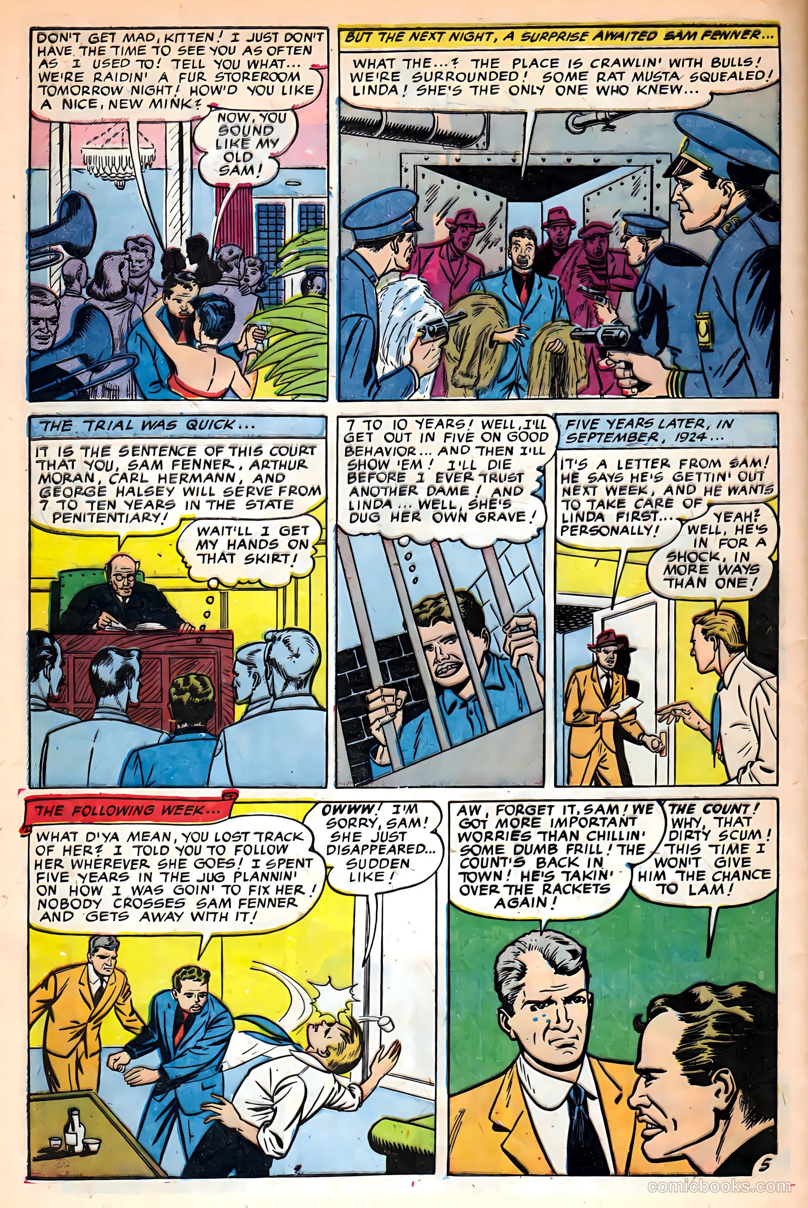 Crime Must Pay the Penalty #21 (1951) — page 32 of 36