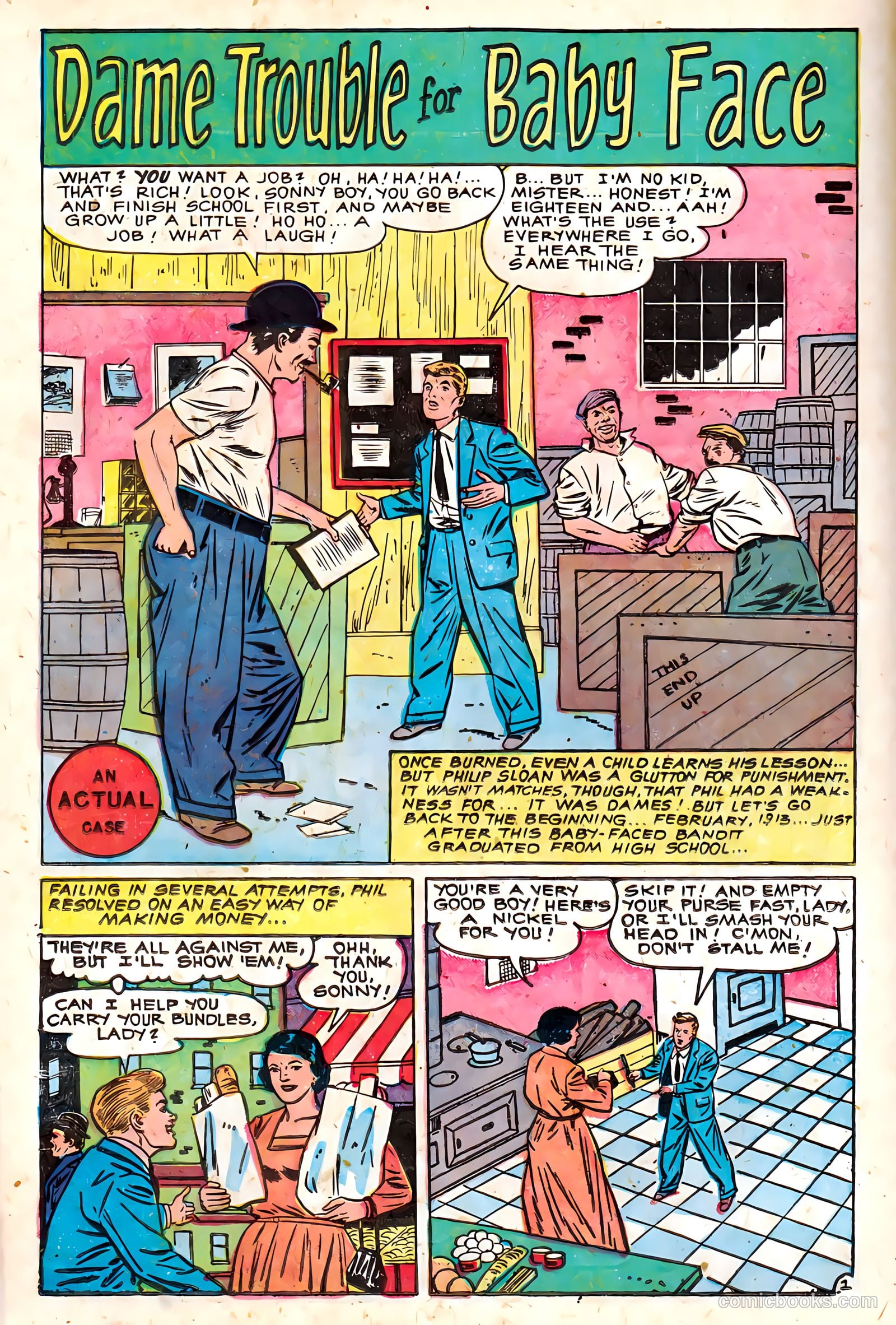 Crime Must Pay the Penalty #23 (1951) — page 18 of 36