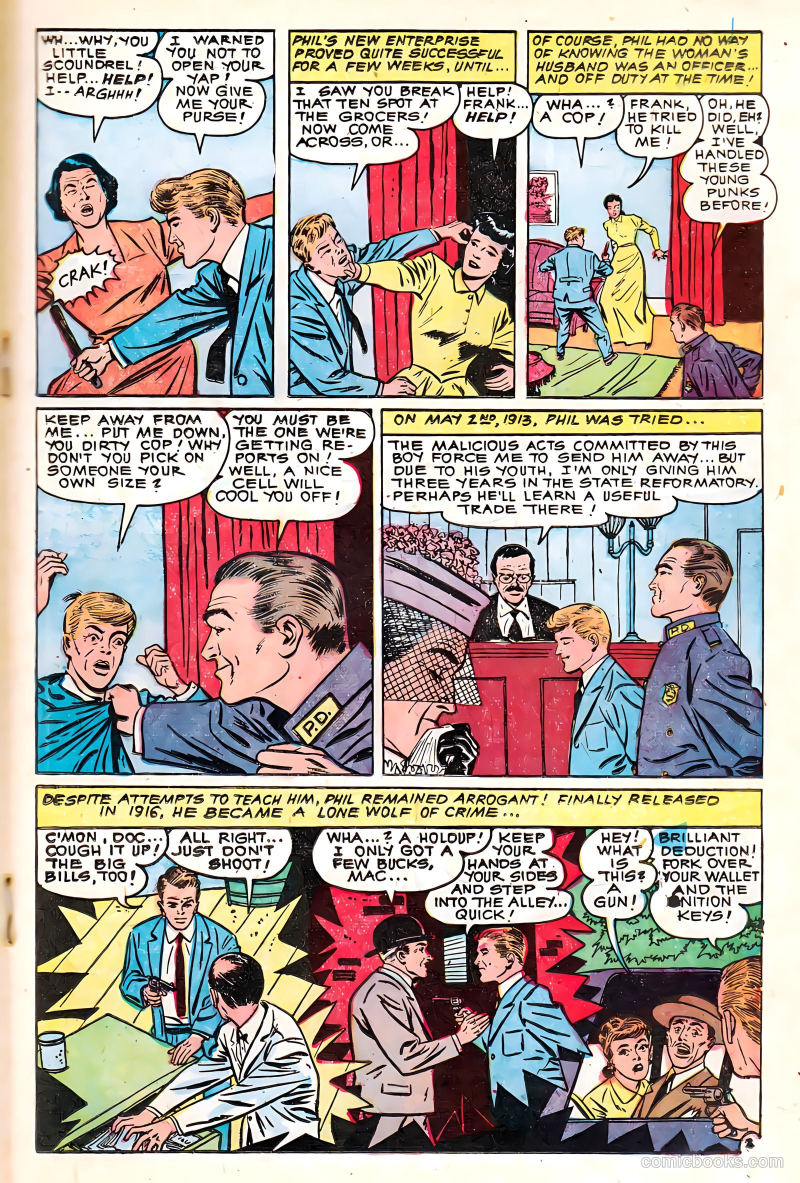Crime Must Pay the Penalty #23 (1951) — page 19 of 36