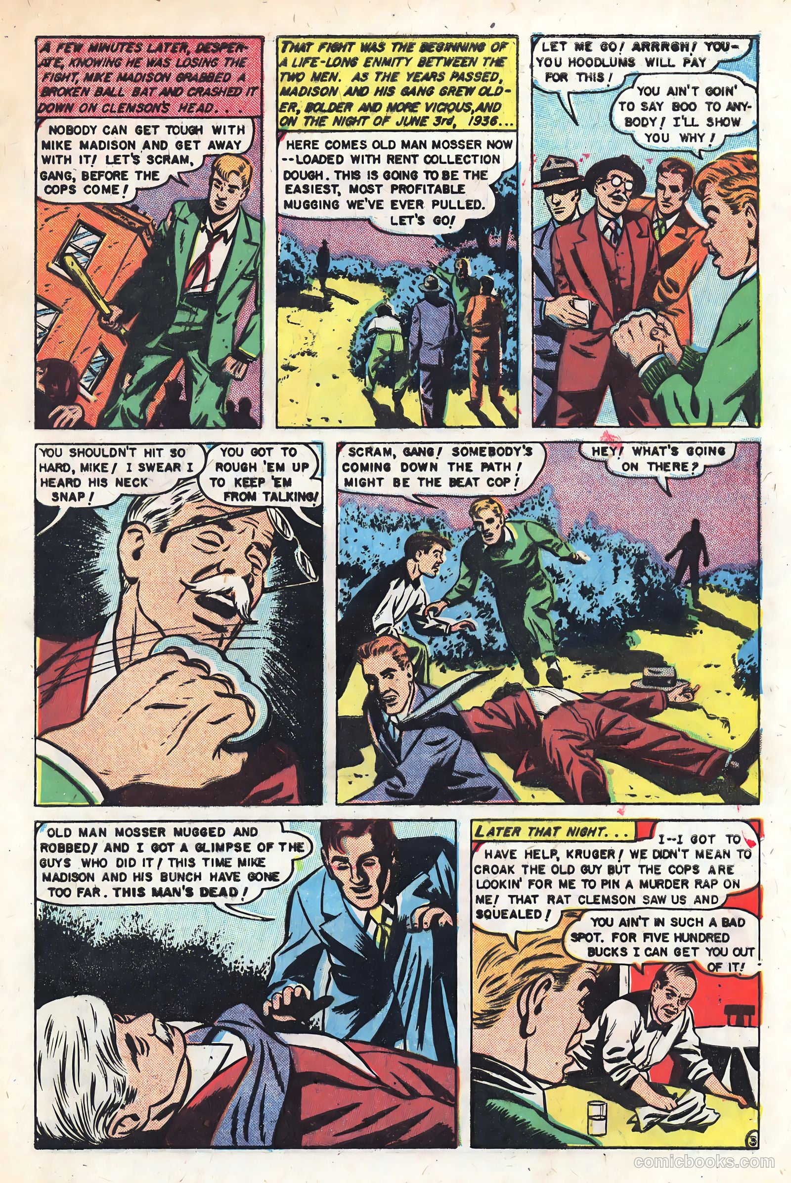 Crime Must Pay the Penalty #24 (1952) — page 5 of 37
