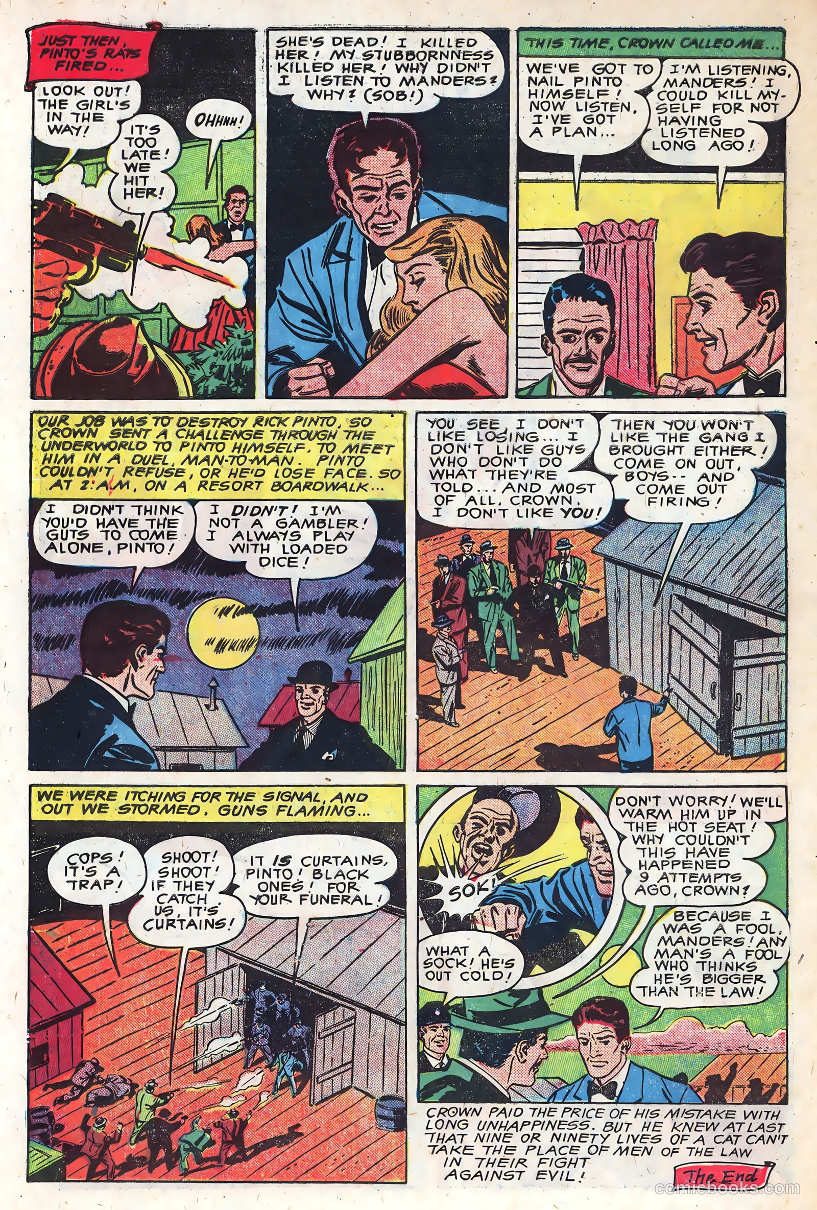 Crime Must Pay the Penalty #24 (1952) — page 34 of 37