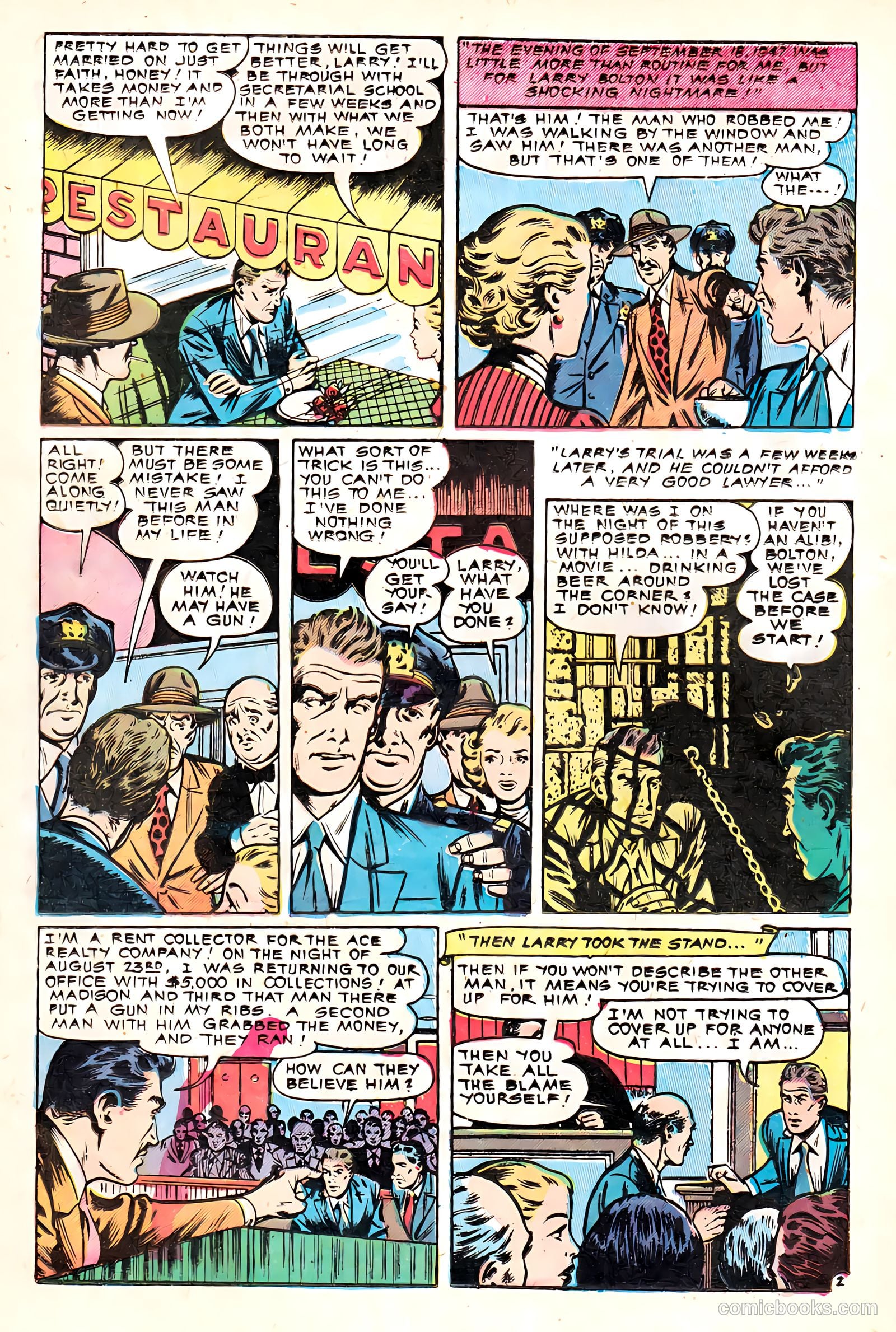Crime Must Pay the Penalty #25 (1952) — page 12 of 36