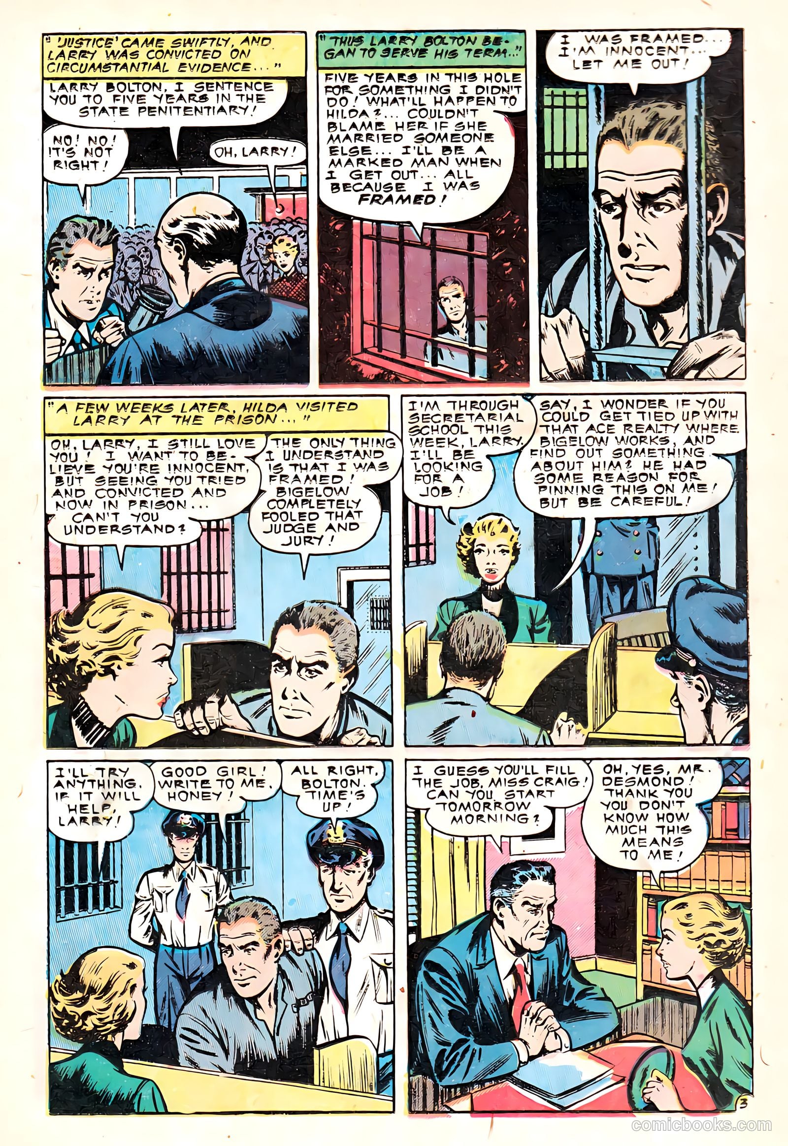 Crime Must Pay the Penalty #25 (1952) — page 13 of 36