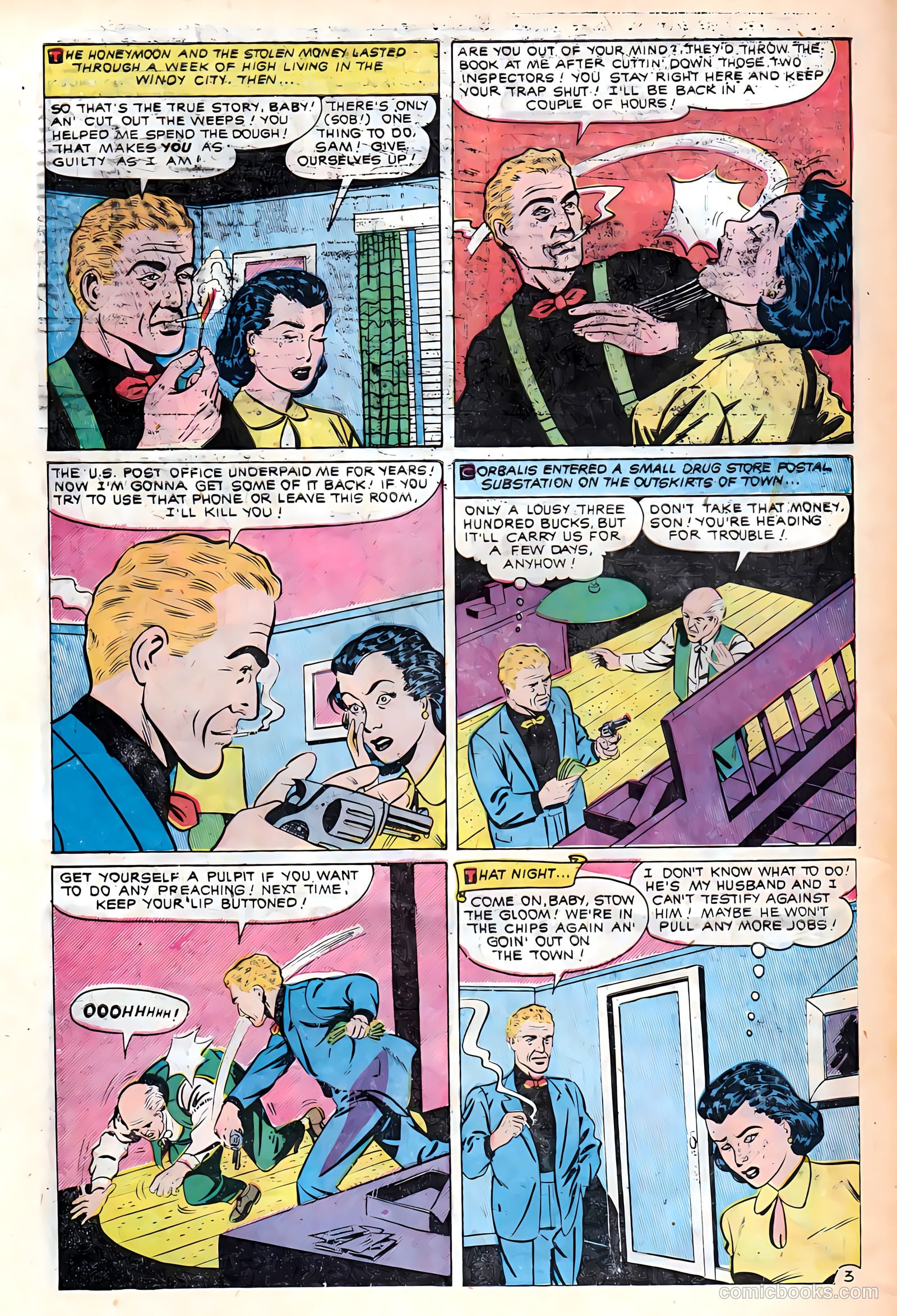 Crime Must Pay the Penalty #25 (1952) — page 30 of 36