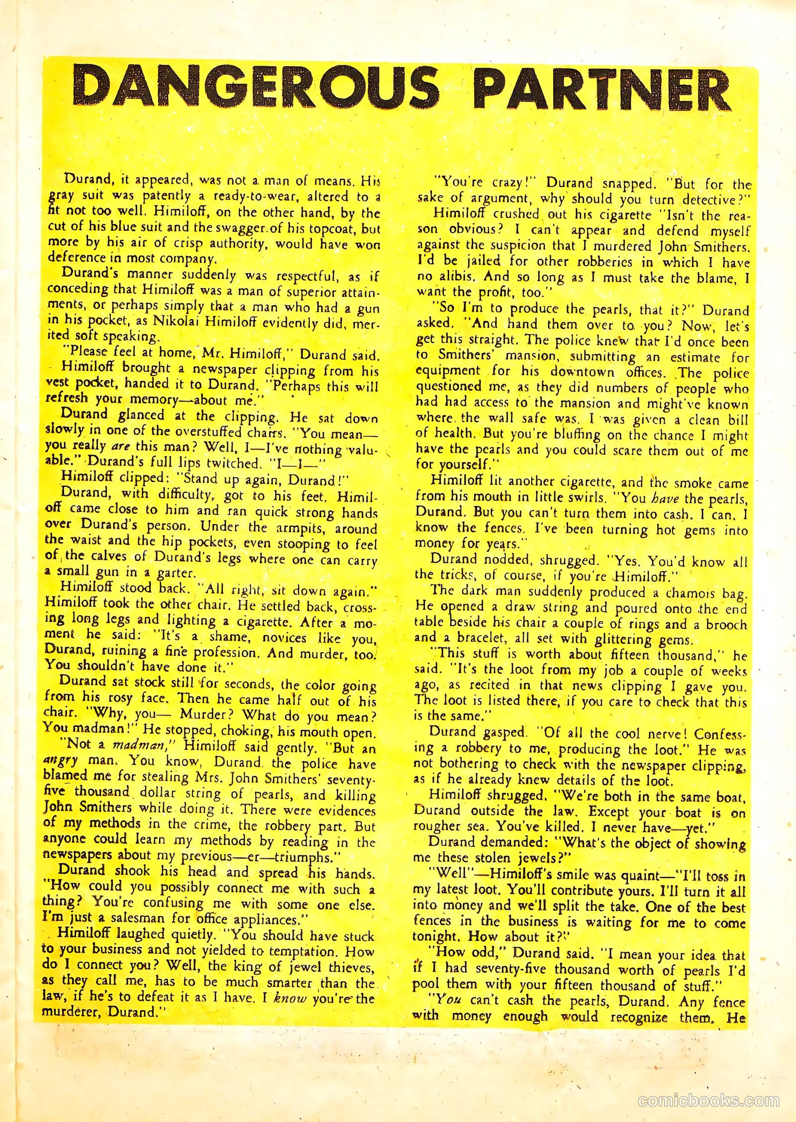Crime Must Pay the Penalty #26 (1952) — page 25 of 36