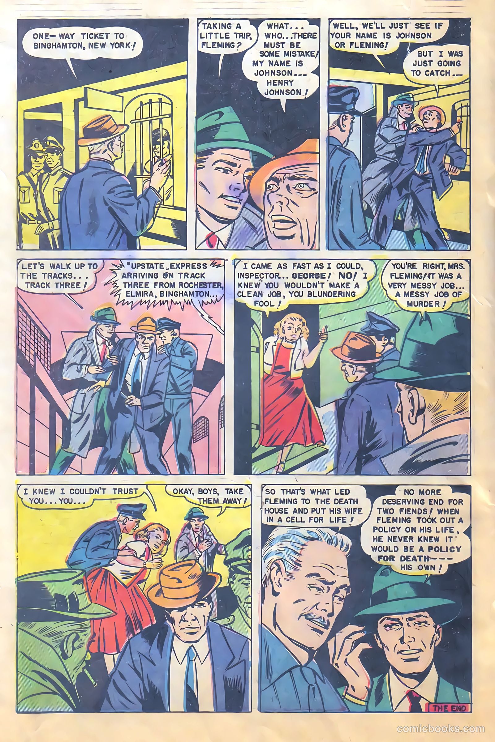 Crime Must Pay the Penalty #27 (1952) — page 34 of 36