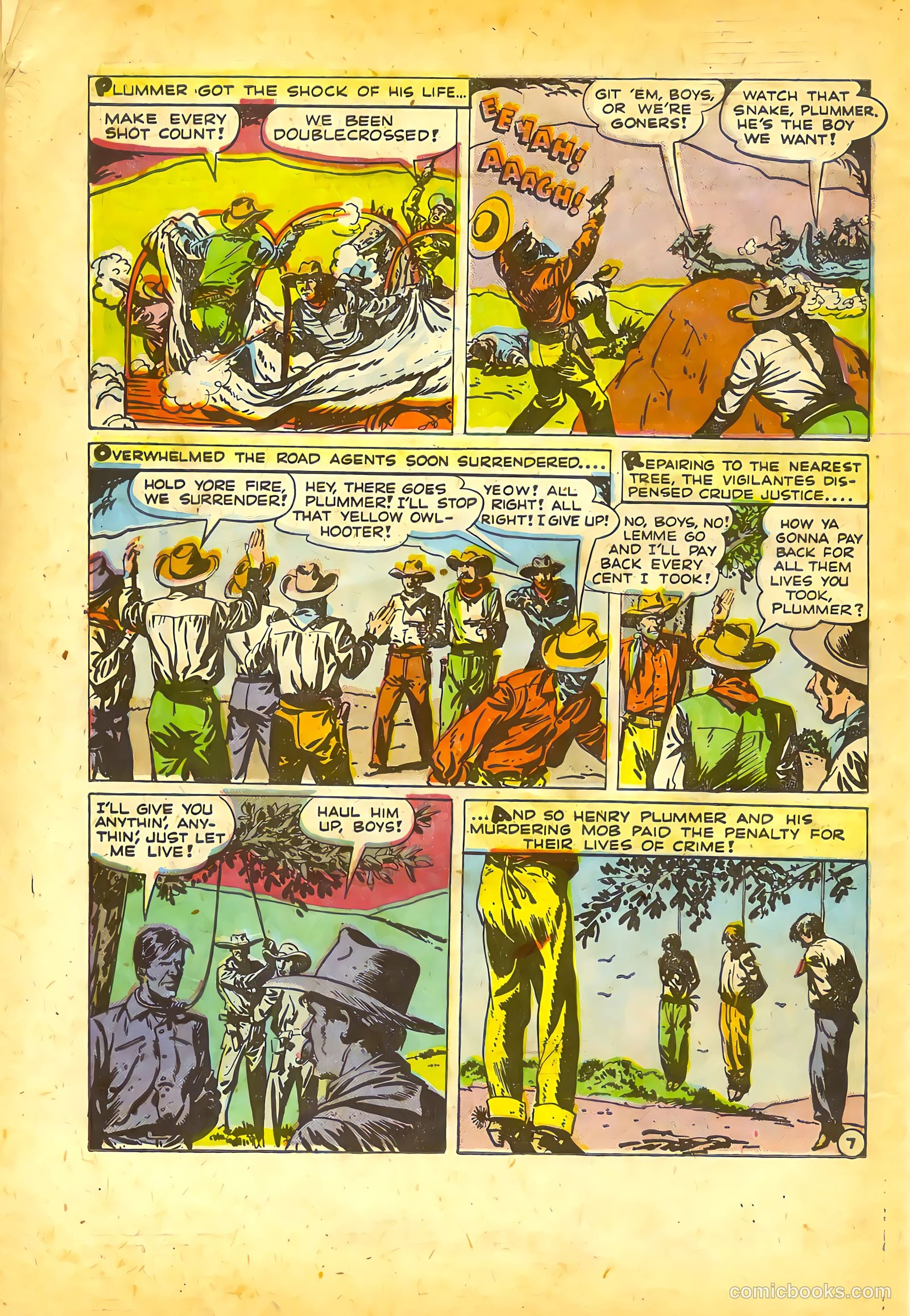 Crime Must Pay the Penalty #36 (1954) — page 34 of 36
