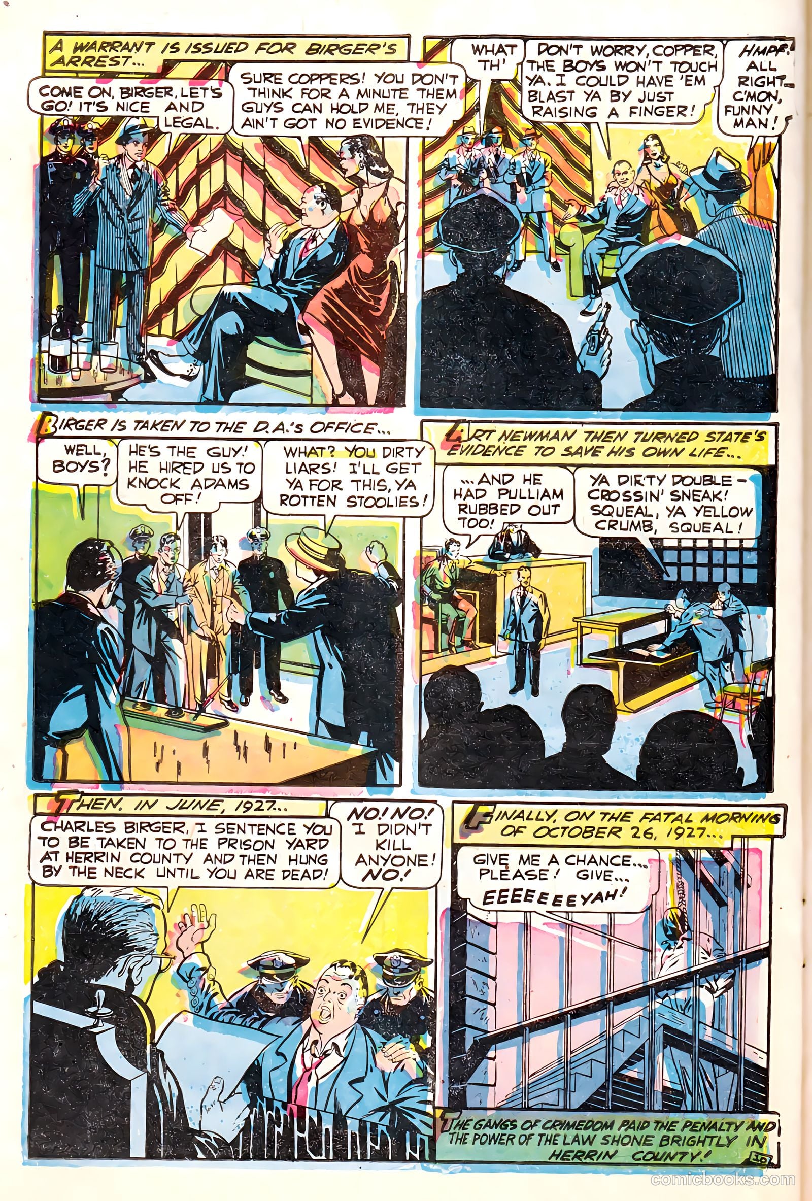 Crime Must Pay the Penalty #37 (1954) — page 22 of 36