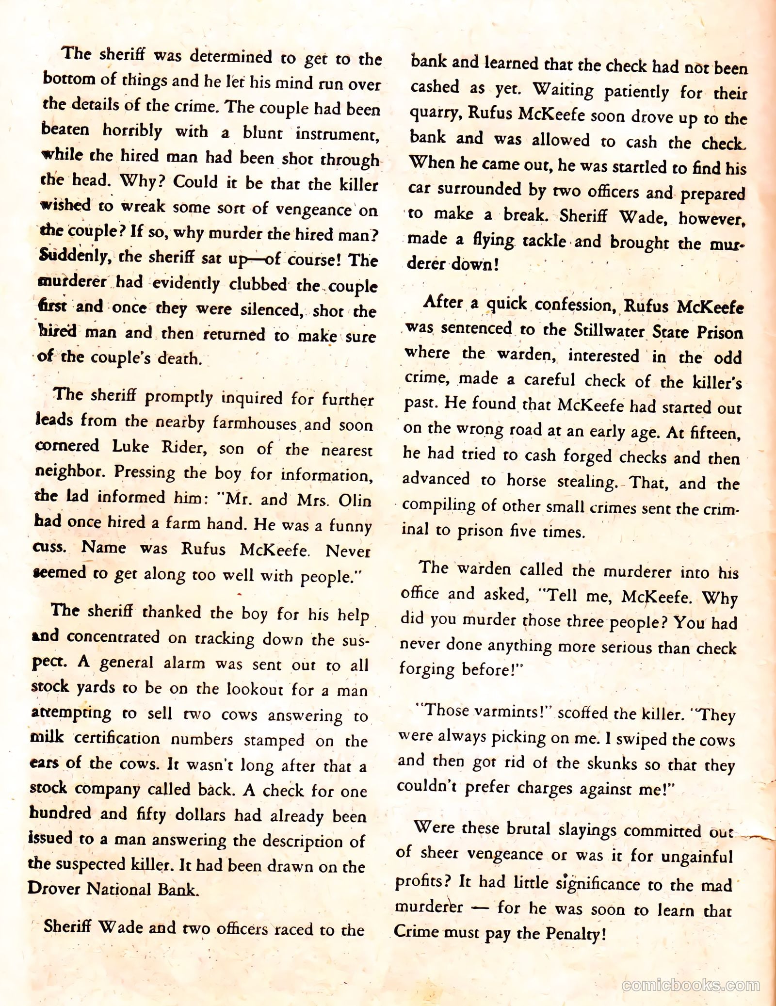 Crime Must Pay the Penalty #38 (1954) — page 26 of 36
