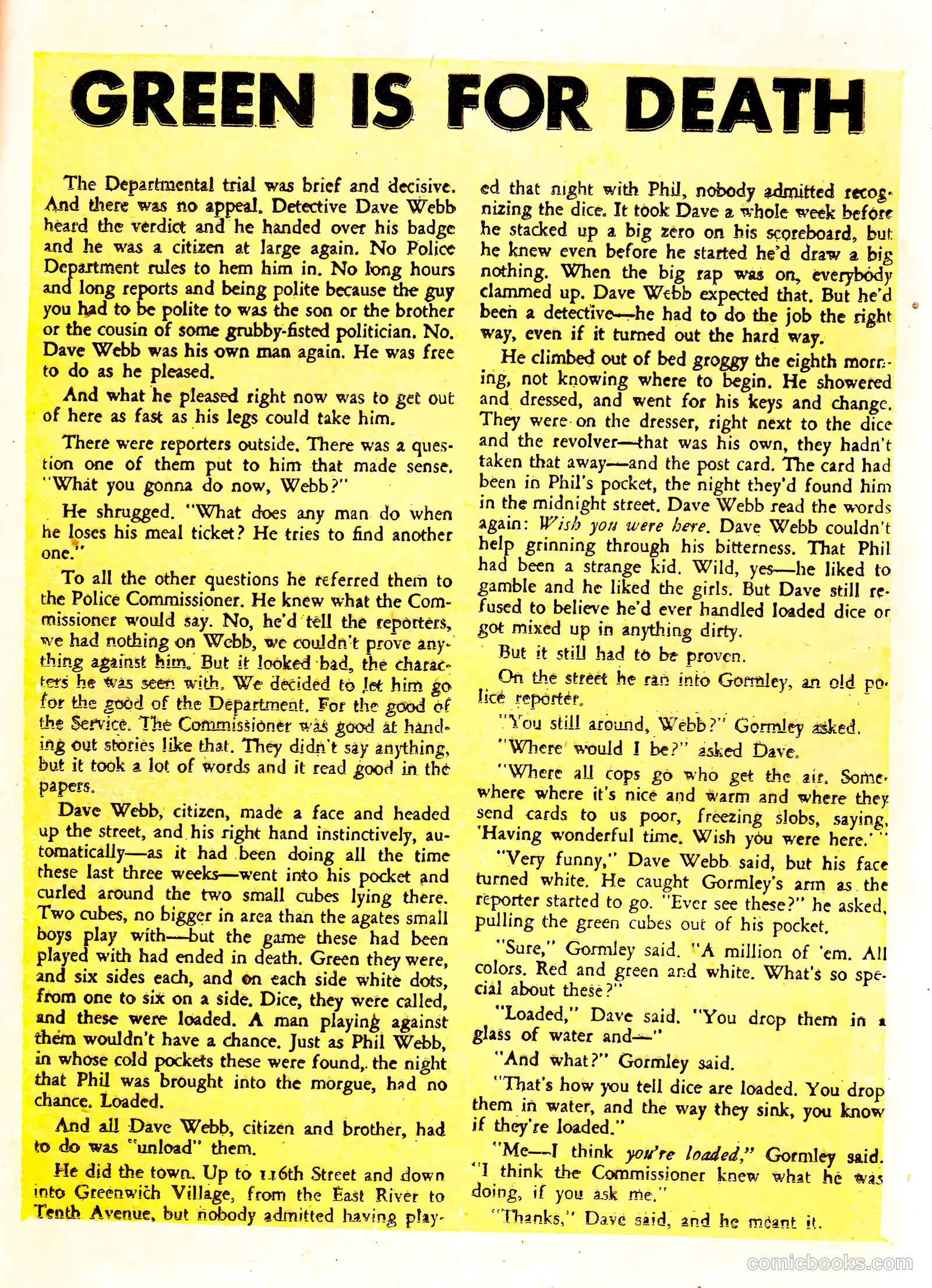 Crime Must Pay the Penalty #39 (1954) — page 25 of 36