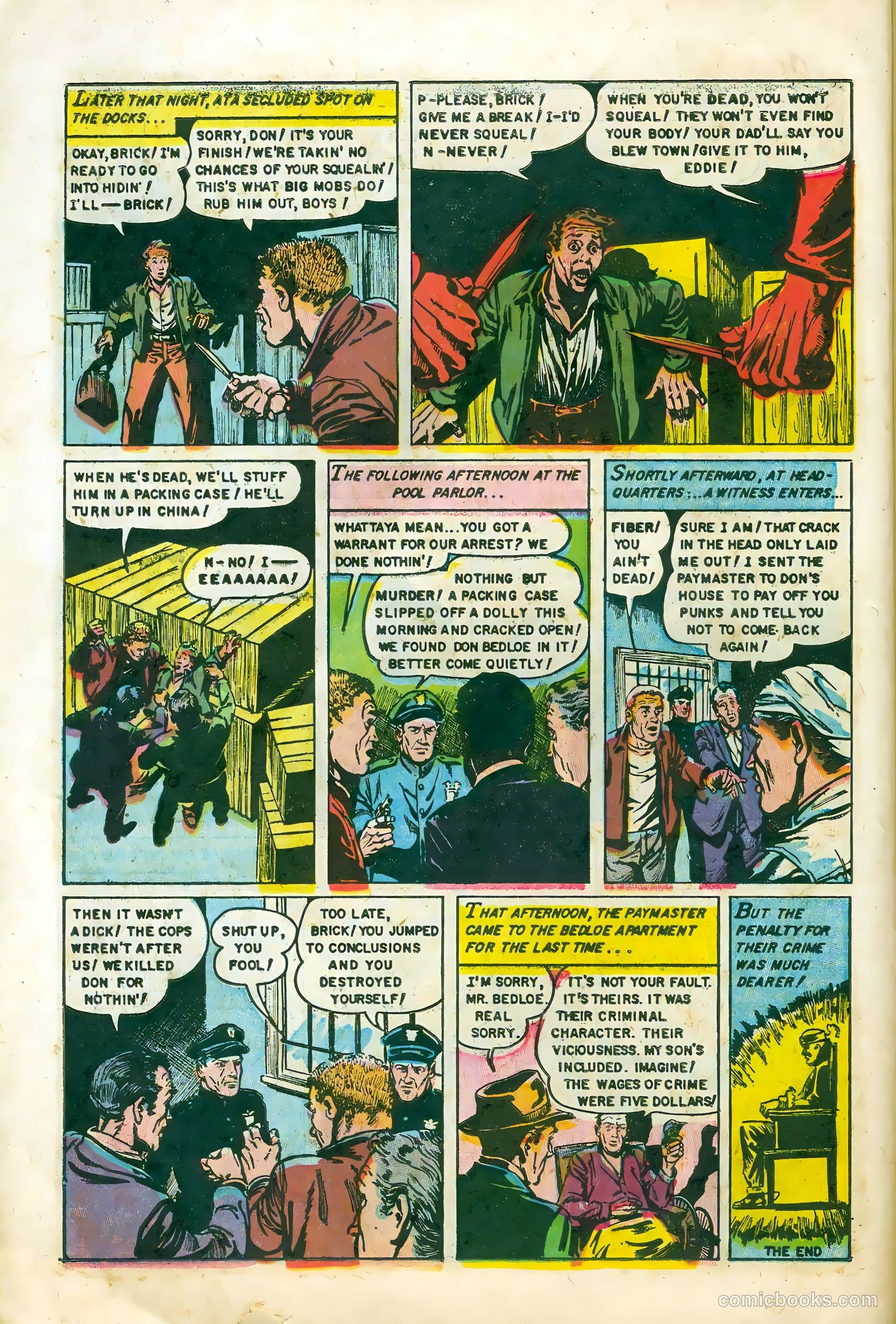 Crime Must Pay the Penalty #40 (1954) — page 10 of 36