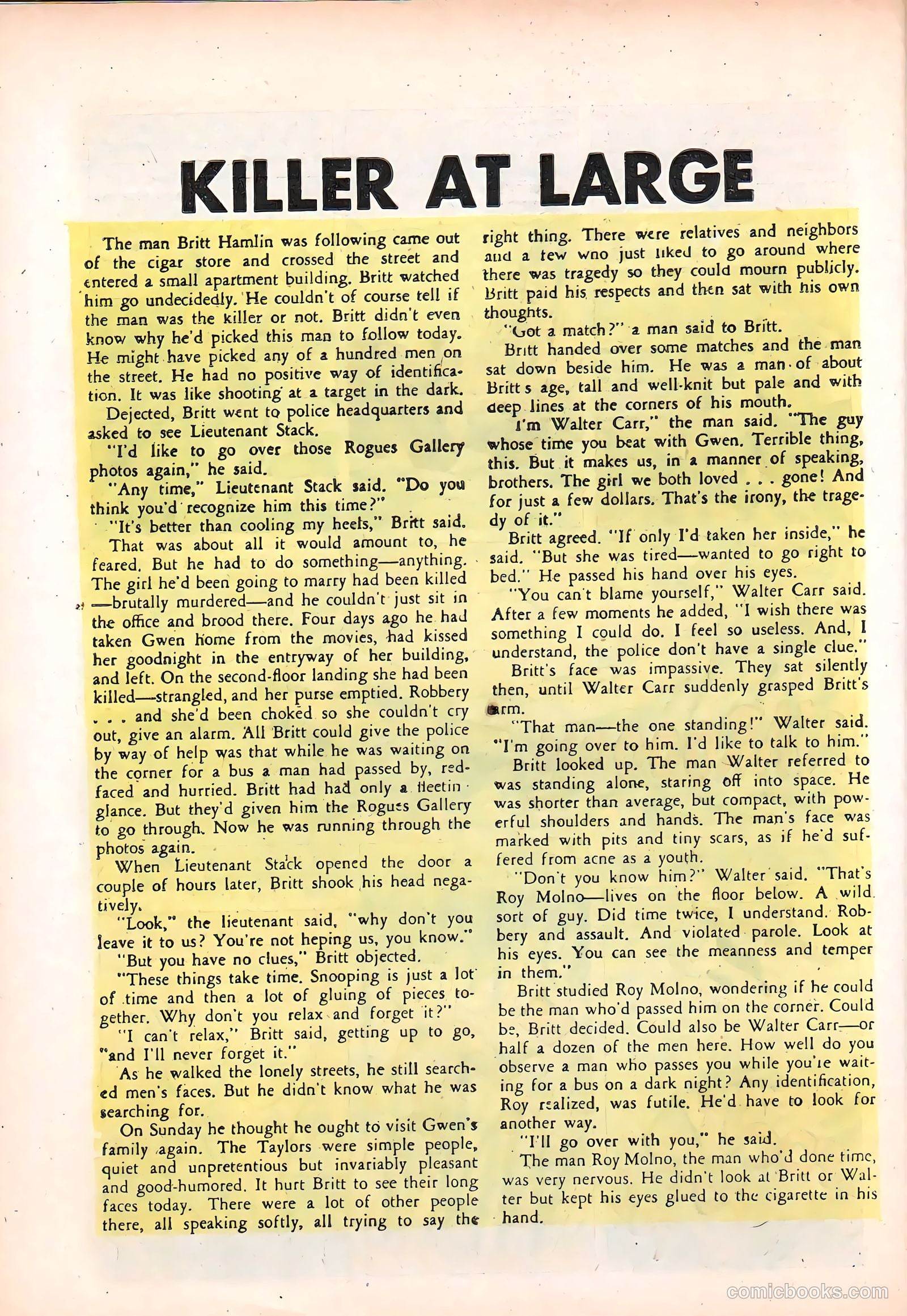 Crime Must Pay the Penalty #41 (1954) — page 26 of 36