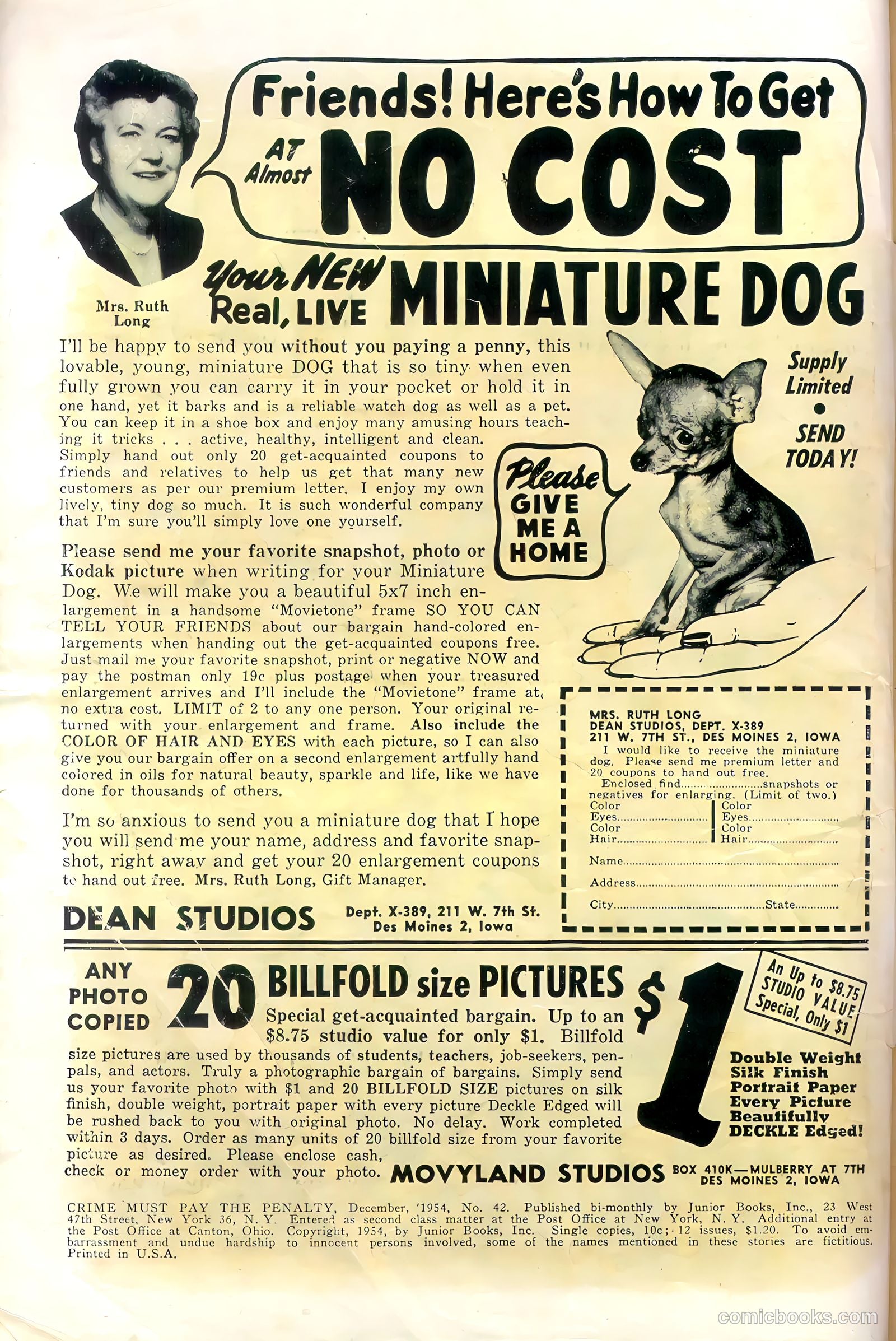 Crime Must Pay the Penalty #42 (1954) — page 2 of 36