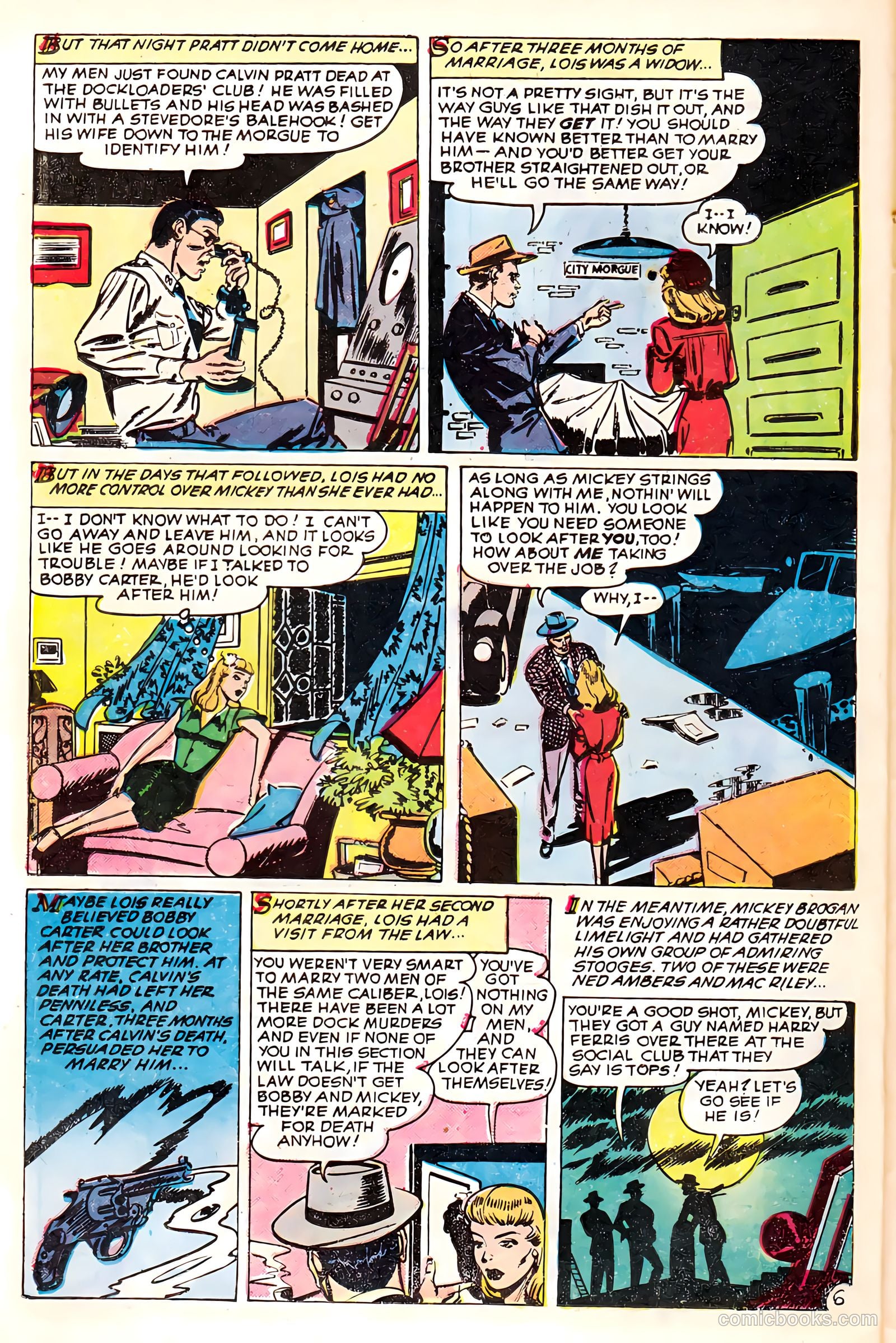 Crime Must Pay the Penalty #44 (1955) — page 22 of 36