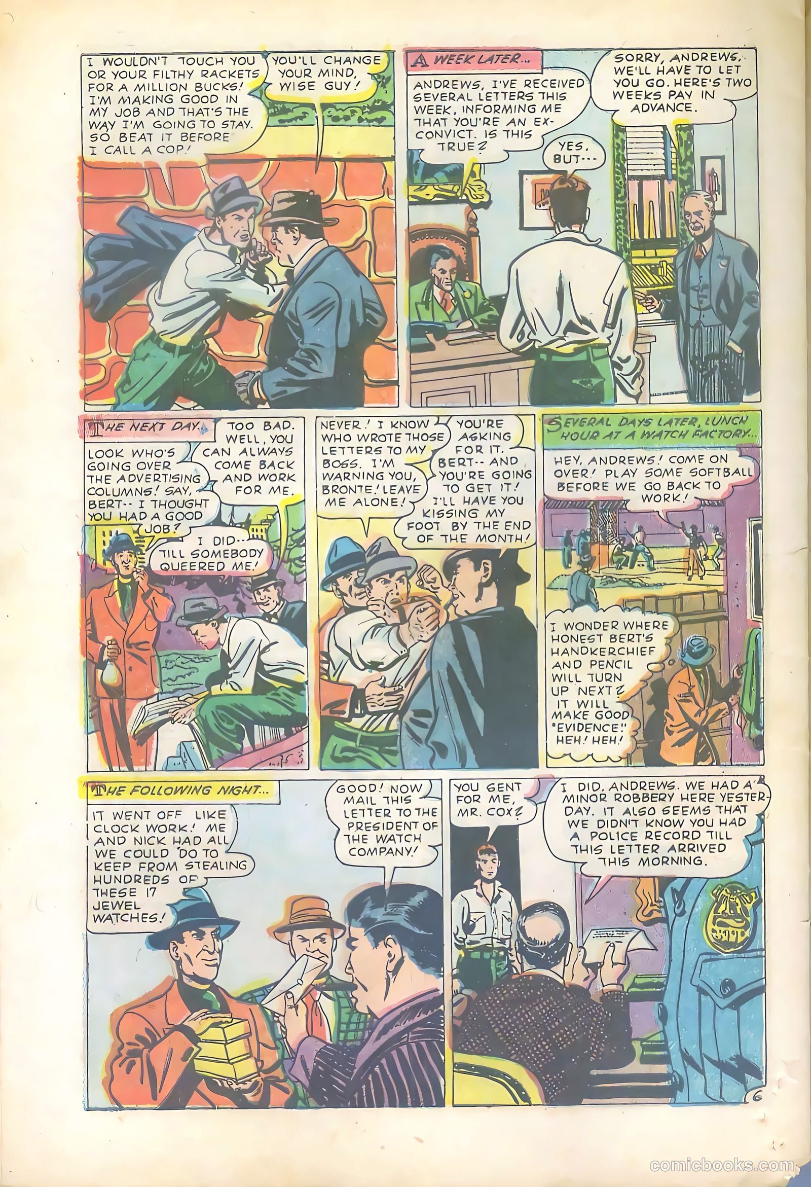 Crime Must Pay the Penalty #45 (1955) — page 32 of 36