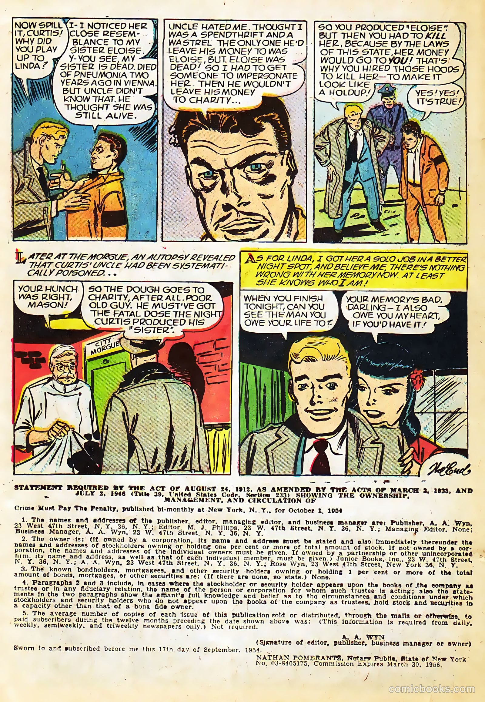 Crime Must Pay the Penalty #46 (1955) — page 18 of 36