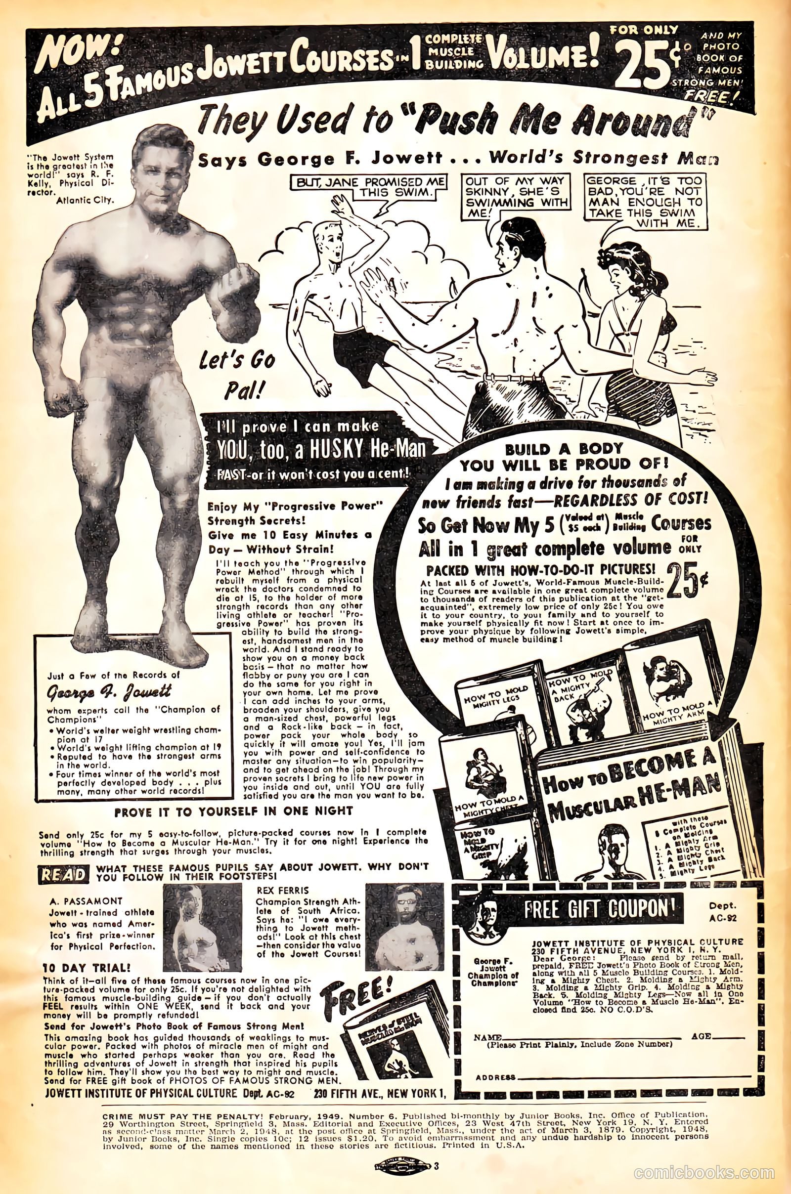 Crime Must Pay the Penalty #6 (1949) — page 2 of 36
