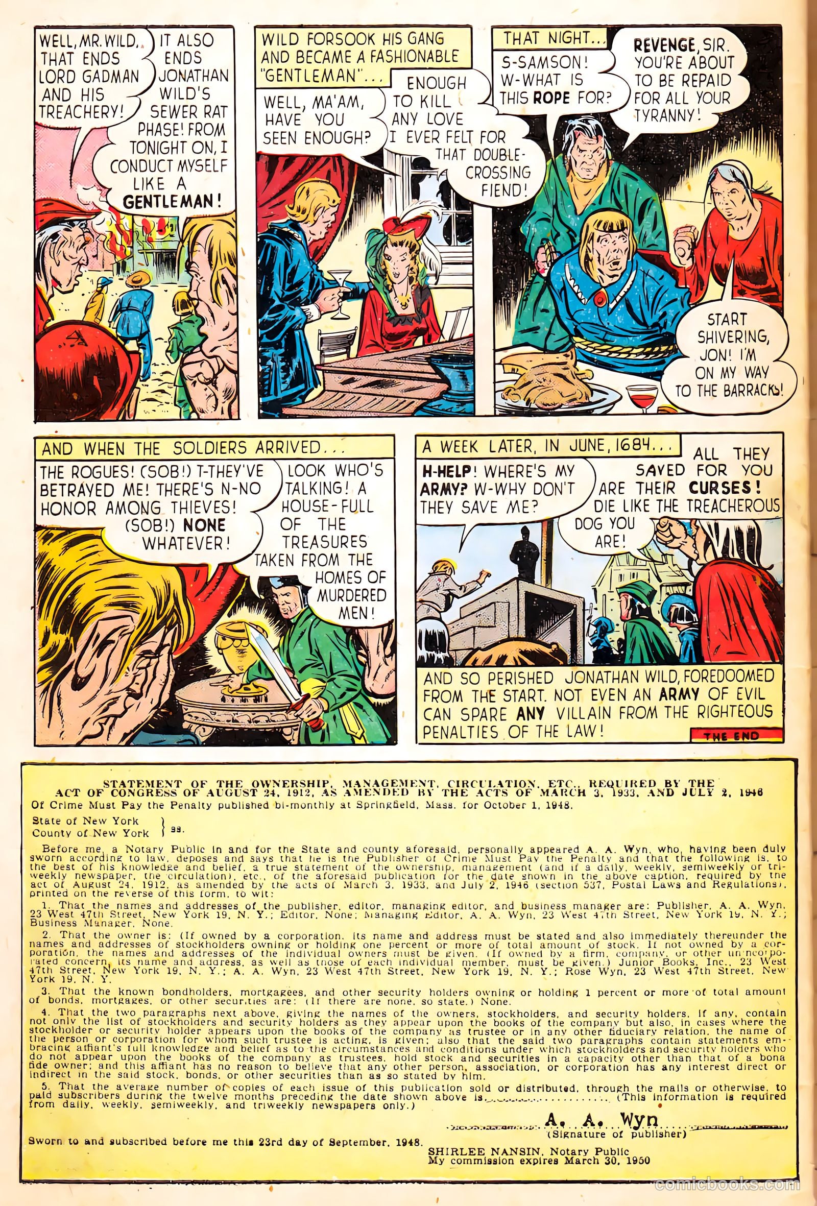 Crime Must Pay the Penalty #7 (1949) — page 34 of 37