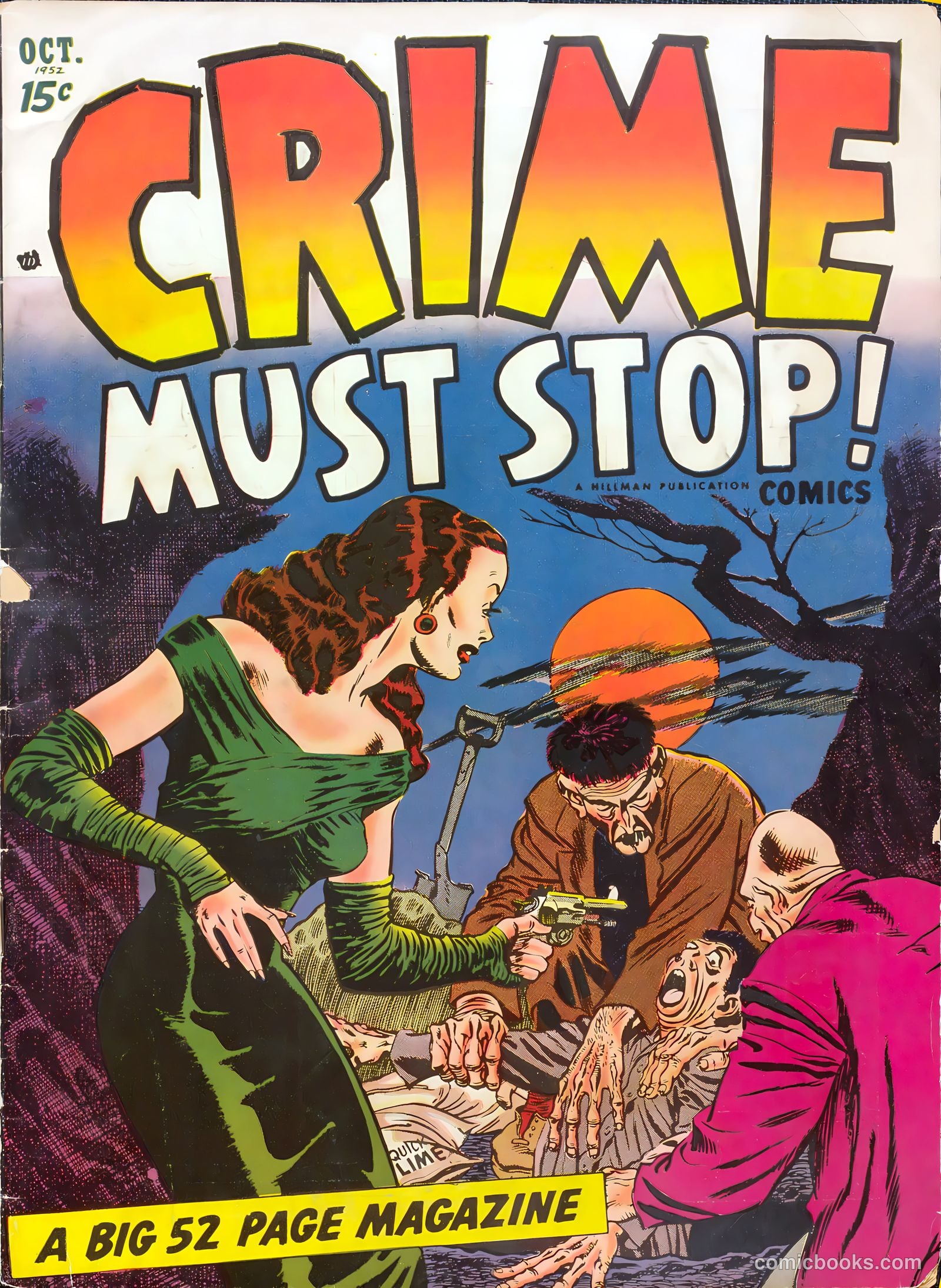 "Crime Must Stop" Comics #1