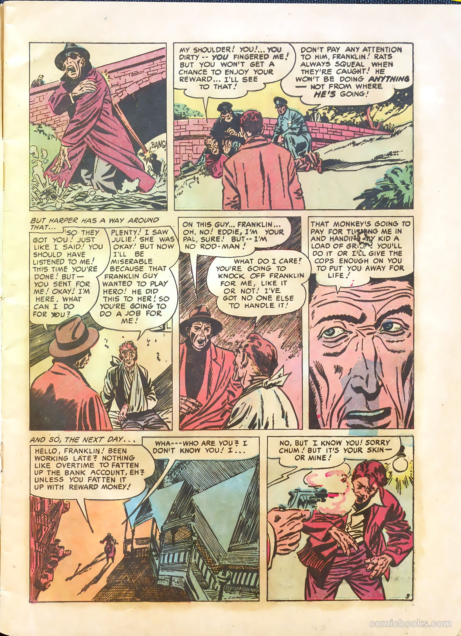 "Crime Must Stop" Comics #1 (1952) — page 5 of 52
