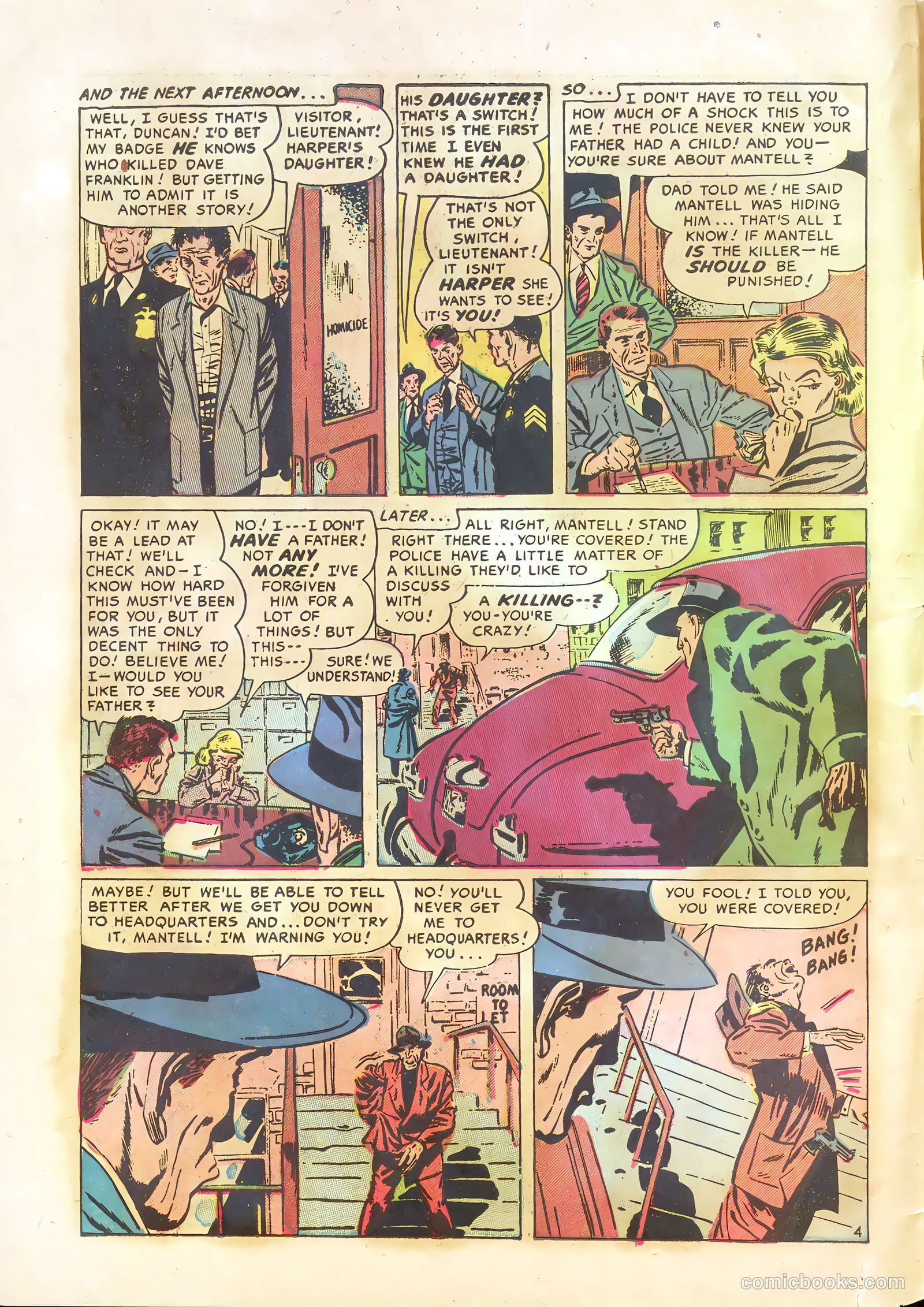 "Crime Must Stop" Comics #1 (1952) — page 6 of 52