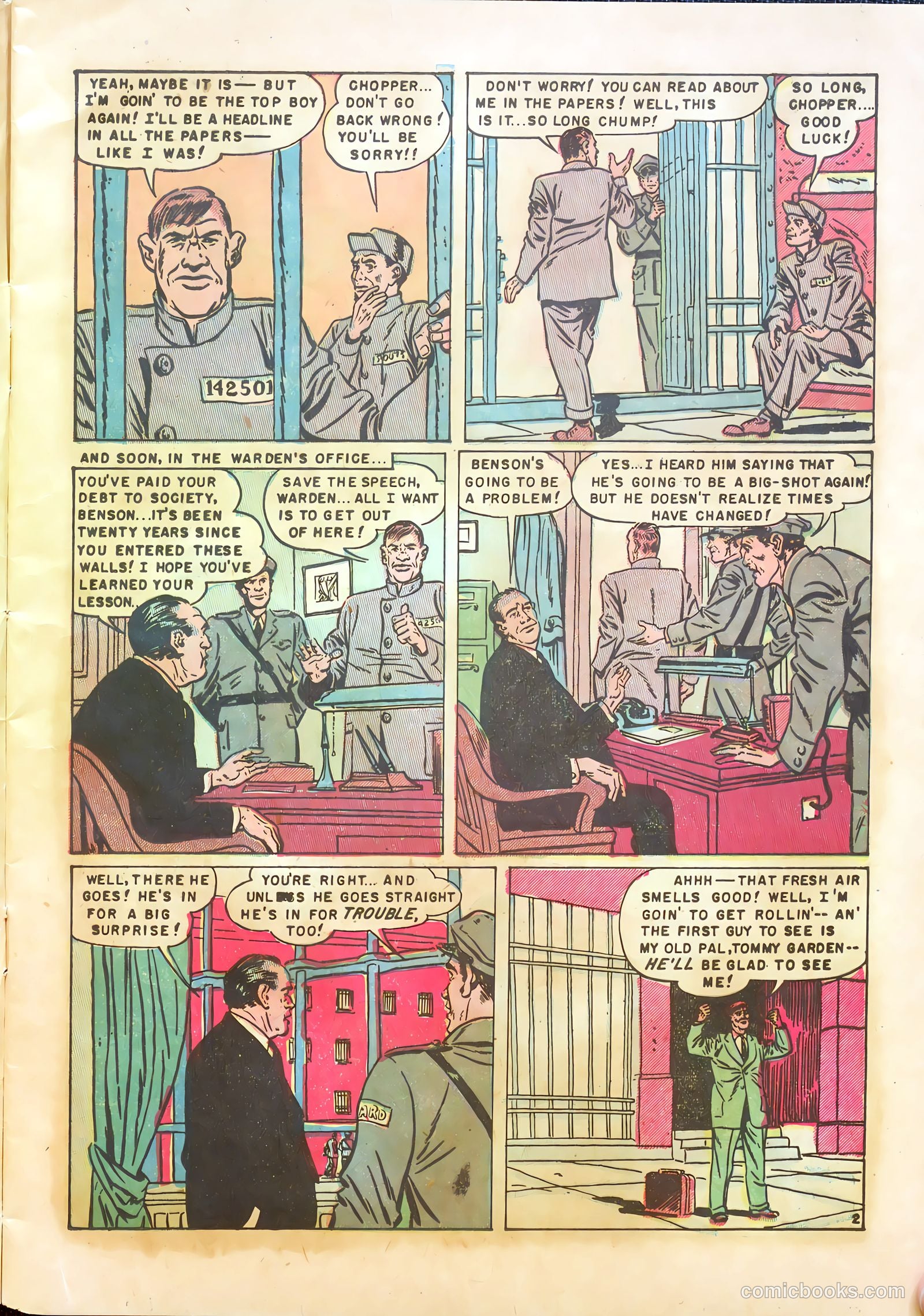 "Crime Must Stop" Comics #1 (1952) — page 9 of 52