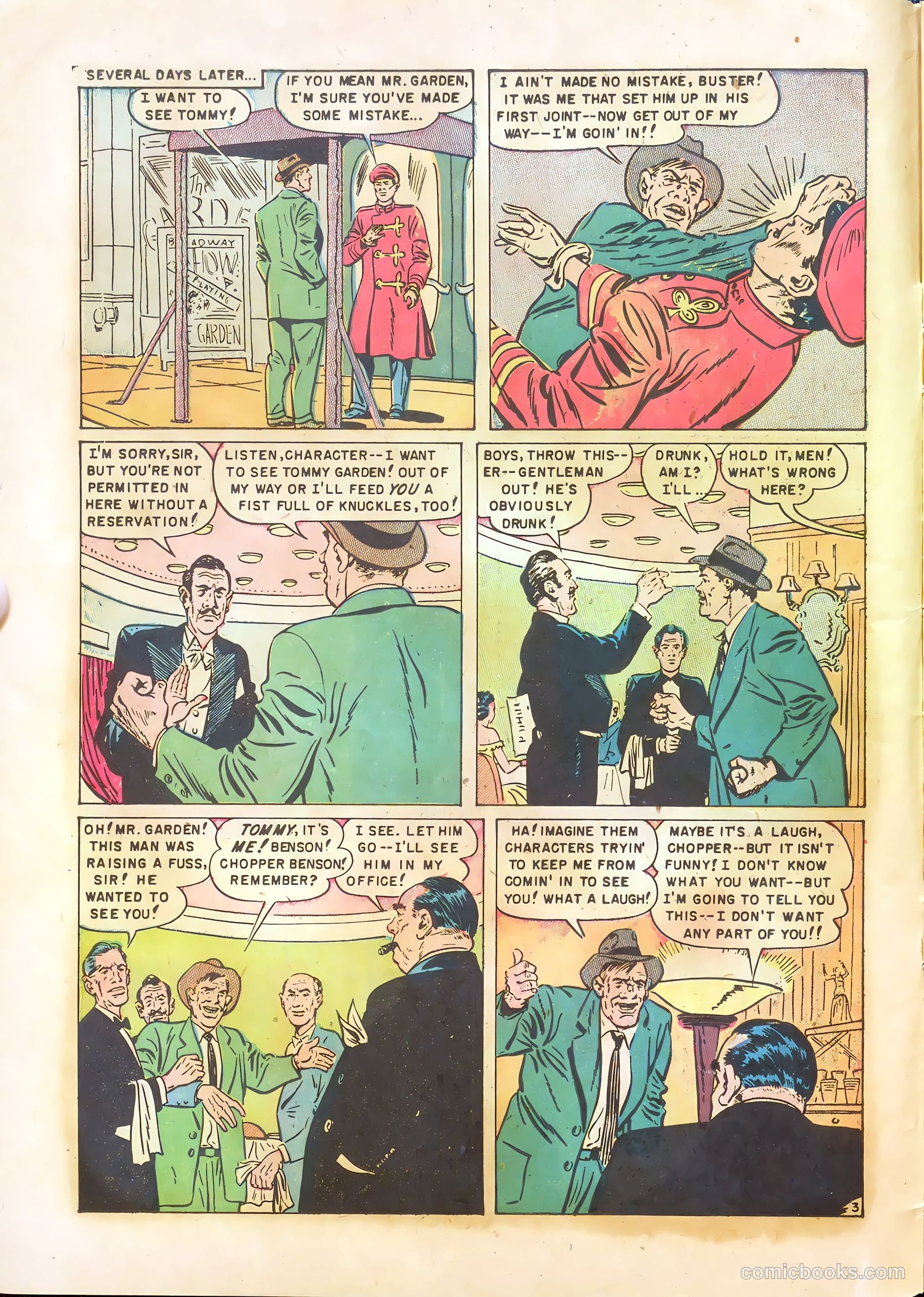 "Crime Must Stop" Comics #1 (1952) — page 10 of 52